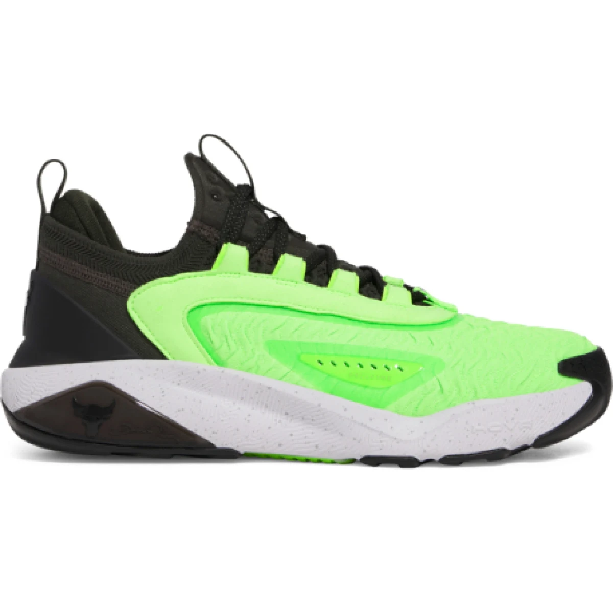 Pánska športová obuv (tréningová) UNDER ARMOUR PROJECT ROCK UA Project Rock 7 baroque green hyper green black · záber 1
