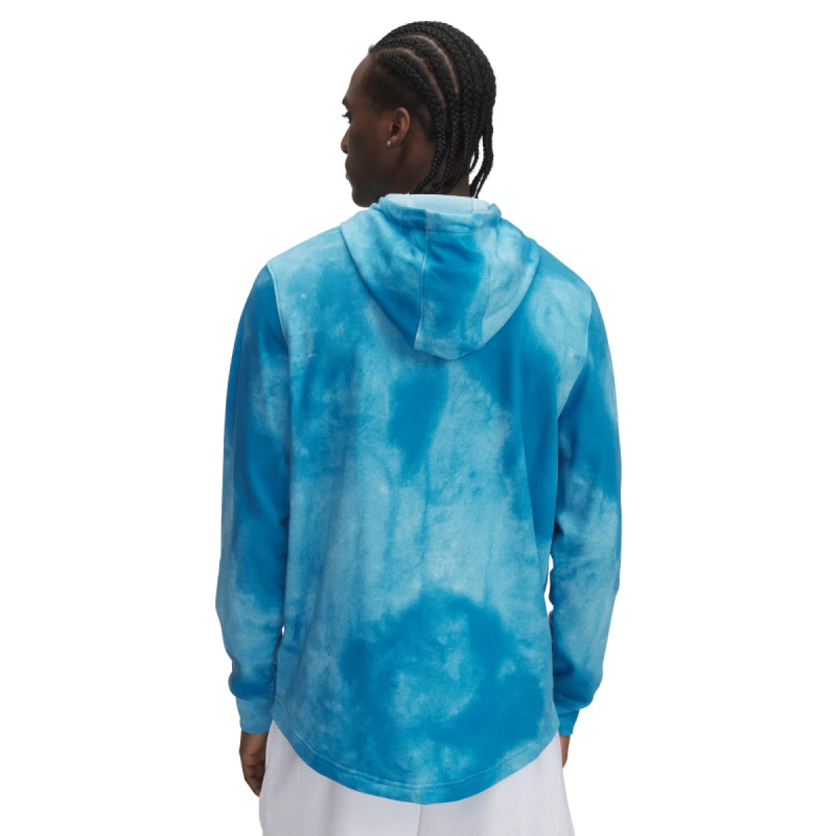 Pánska mikina s kapucňou UNDER ARMOUR UA Rival Terry AOP Hood Q1-BLU · záber 3