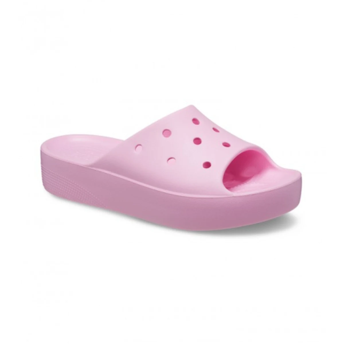 Dámske šlapky (plážová obuv) CROCS Classic Platform Slide flamingo · záber 1