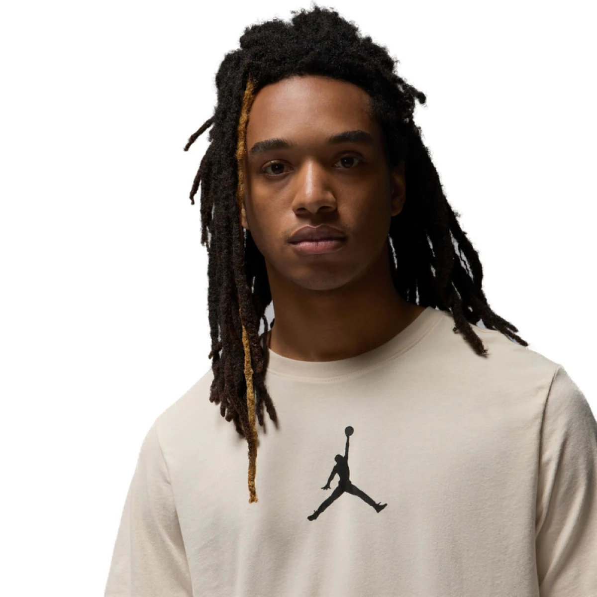 Tričko s krátkym rukávom NIKE Jordan Jumpman-CW5190-203-beige · záber 3