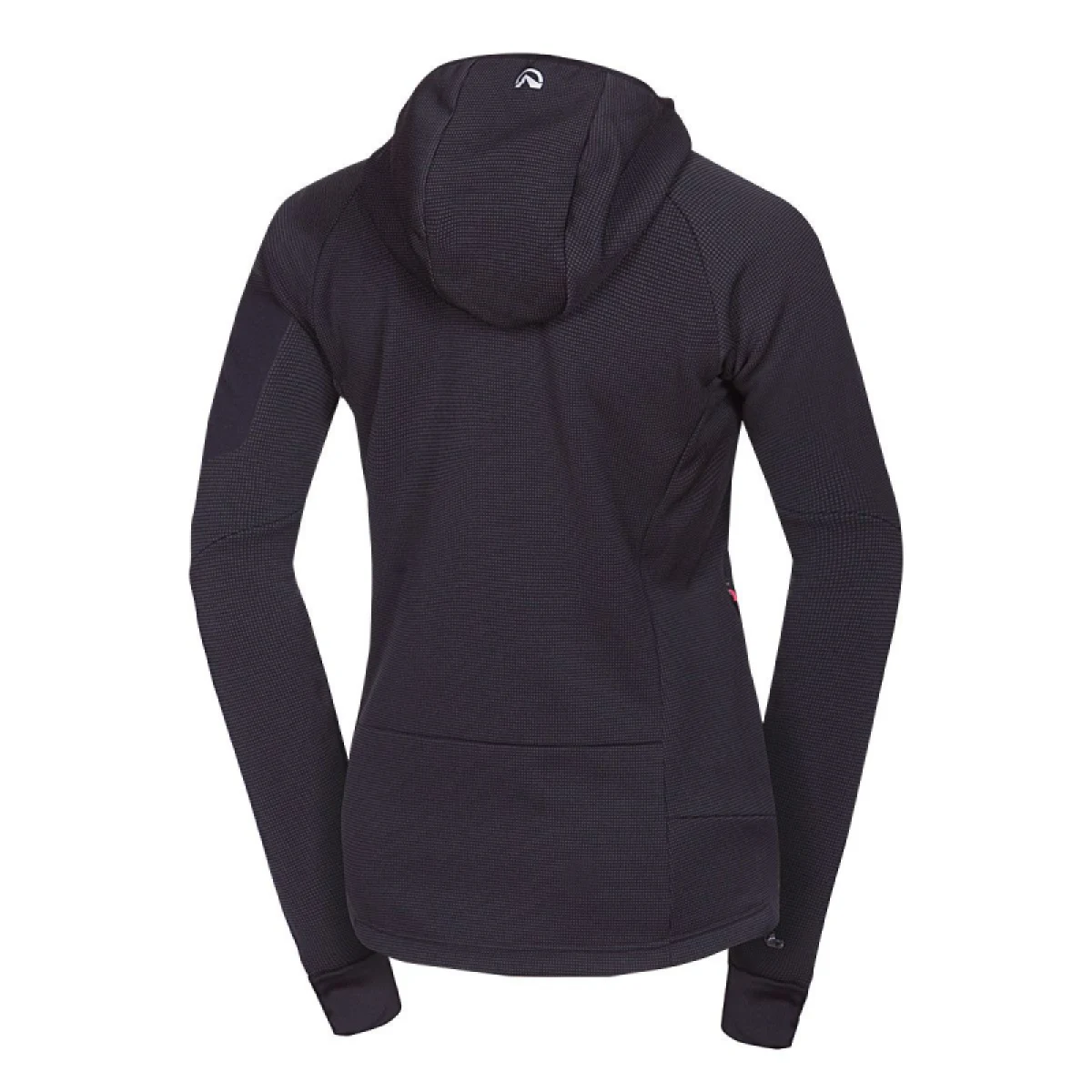 Dámska turistická mikina so zipsom NORTHFINDER MARCELLA-411greyblack · záber 5