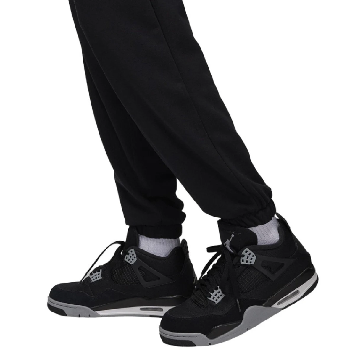 Pánske zateplené tepláky NIKE M J DF SPRT CSVR FLC PANT-010 BLACK WHITE · záber 5