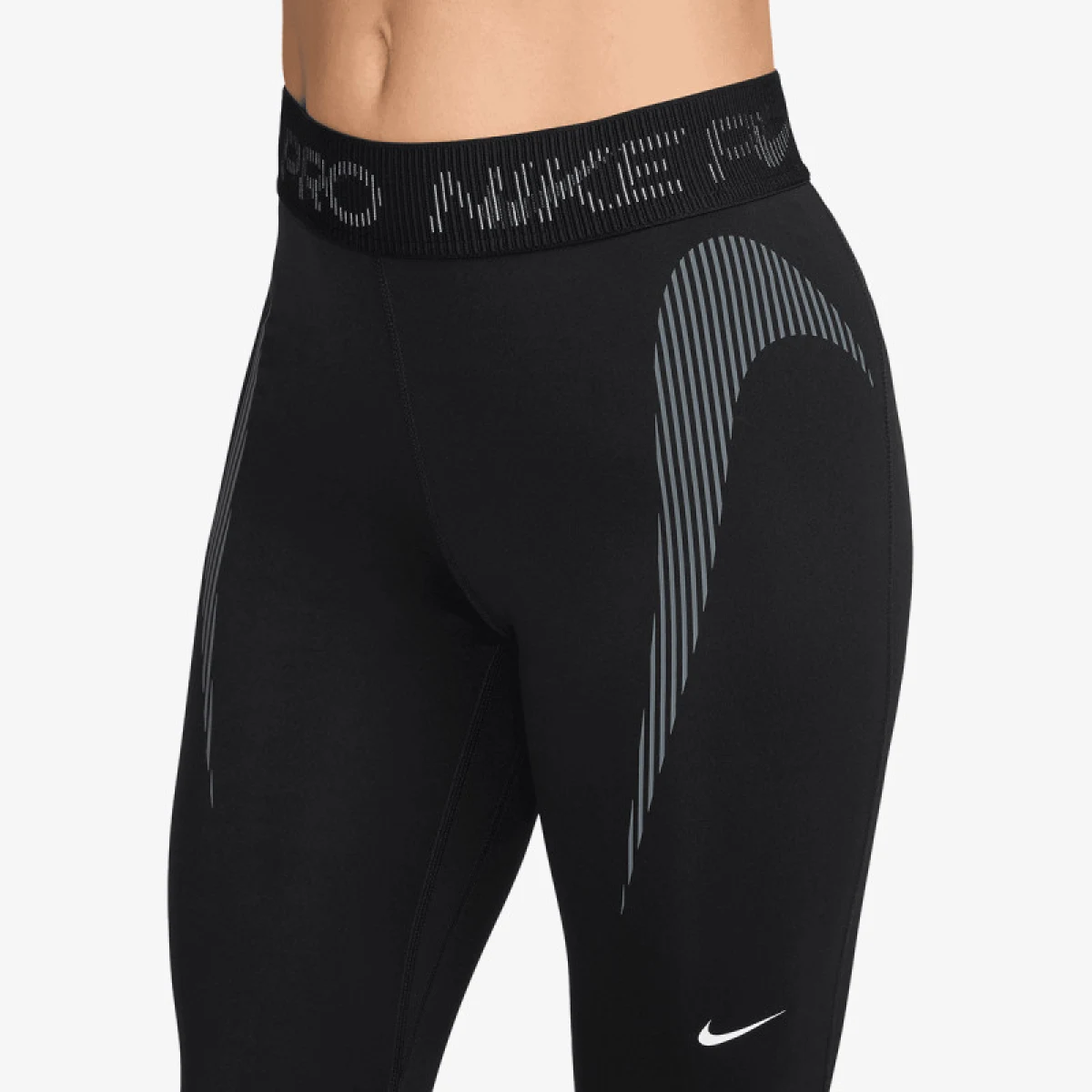 Dámske legíny NIKE PRO W NP DF MR 7 8 TIGHT TT GRX-010-Black · záber 4