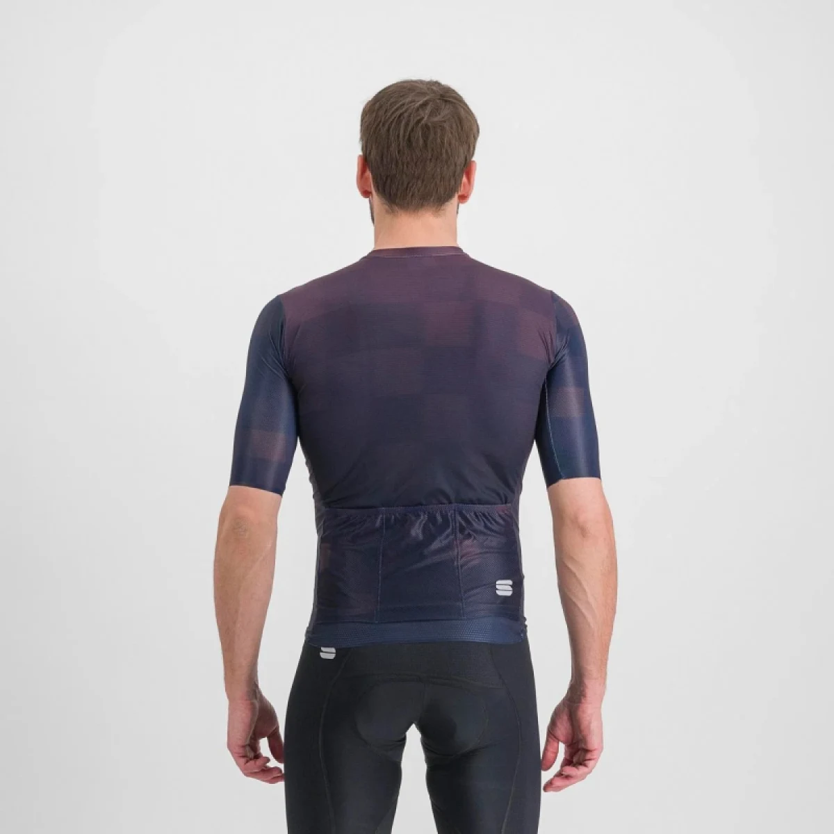Pánsky cyklistický dres s krátkym rukávom SPORTFUL Rocket jersey, galaxy blue mulled grape · záber 3