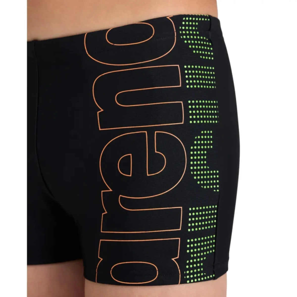 Juniorské plavecké boxerky ARENA BOYS SWIM SHORT GRAPHIC Black 548 · záber 3