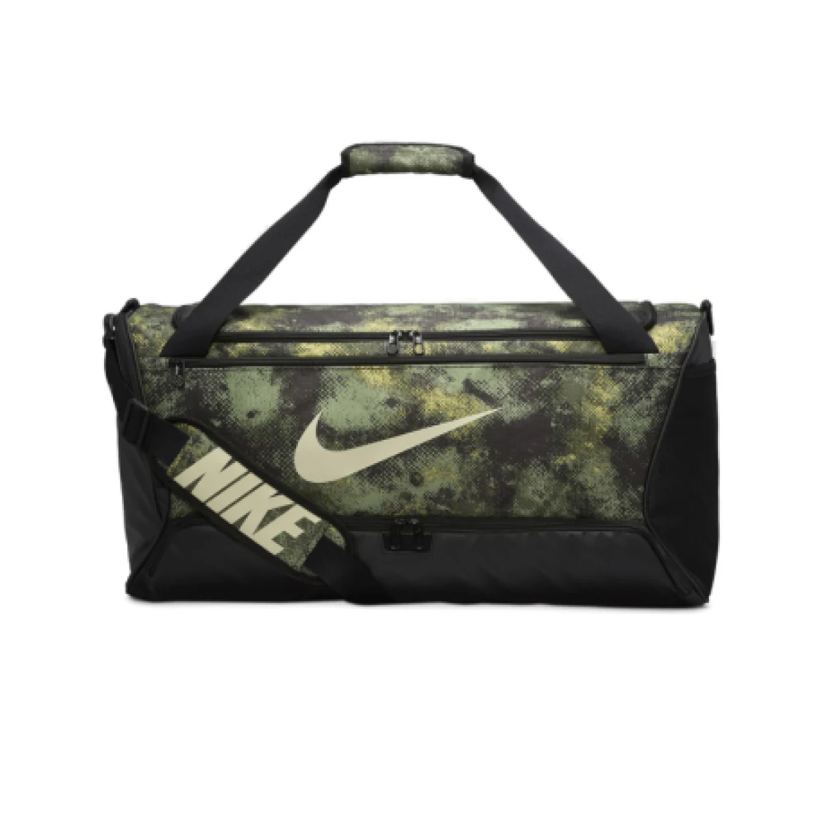 Cestovná taška NIKE NK BRSLA M DUFF - 9.5 CAMO AOP · záber 1