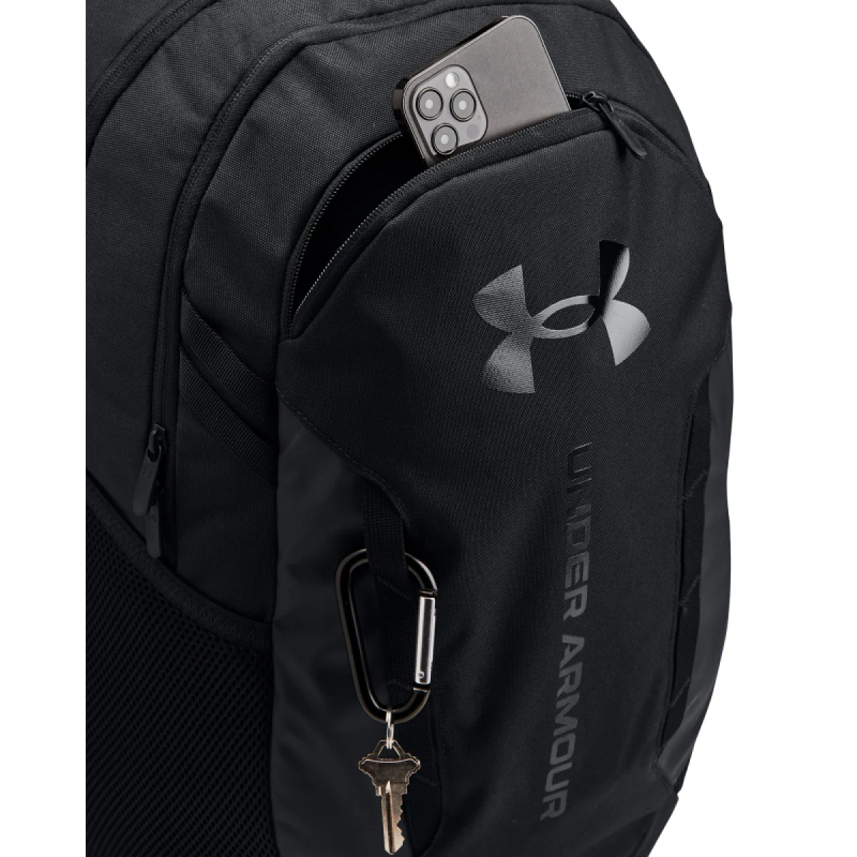 Batoh UNDER ARMOUR UA Hustle 6.0 Backpack-BLK · záber 4