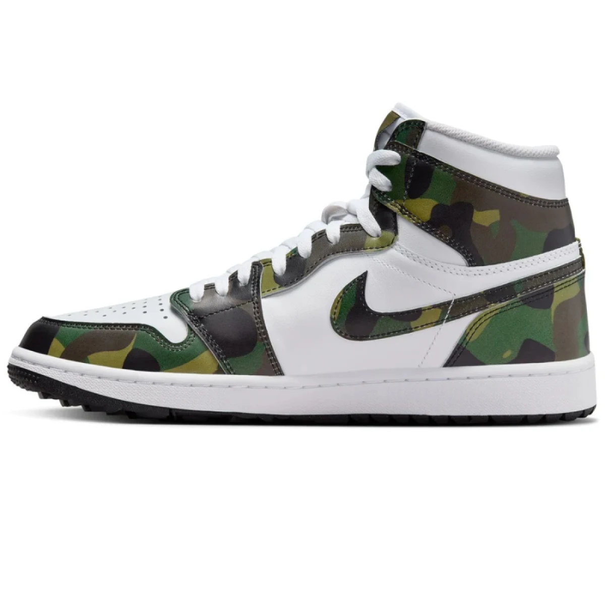 Pánska vychádzková obuv NIKE Golf Air Jordan 1 High Golf white legion green black · záber 2