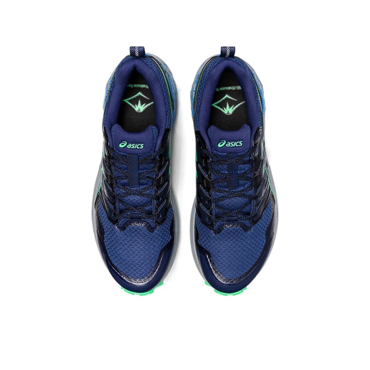 Pánska bežecká trailová obuv ASICS Gel Trabuco Terra deep ocean new leaf · záber 4