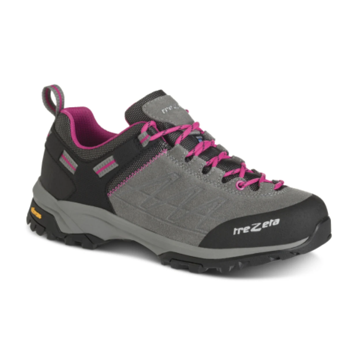 Dámska nízka turistická obuv TREZETA Raider WP W grey fuchsia · záber 1