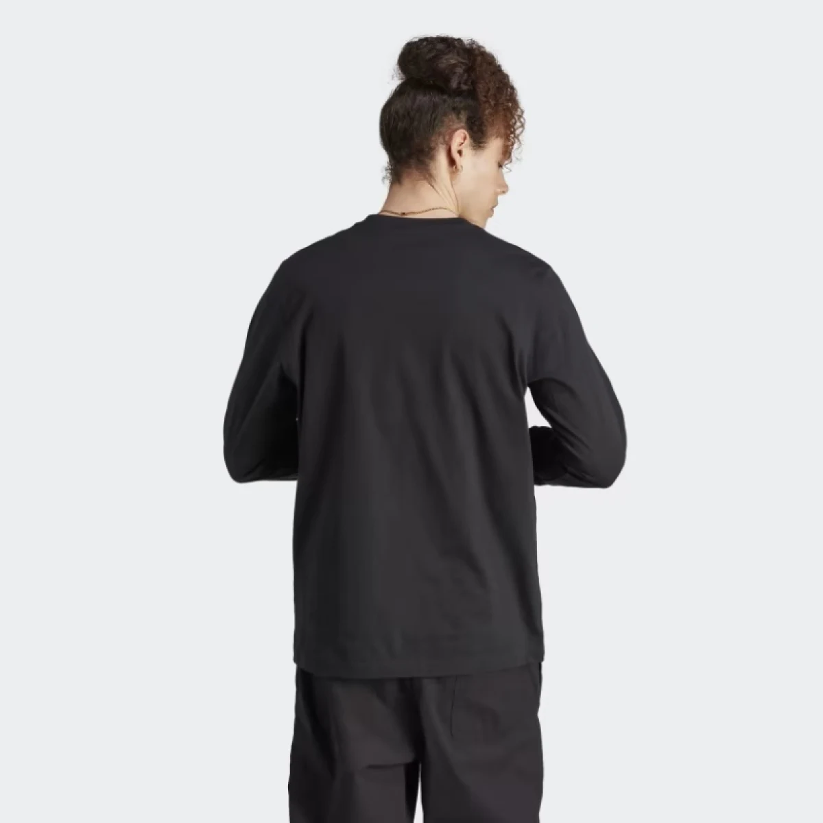 Pánske tričko s dlhým rukávom ADIDAS ORIGINALS TS FIRE LS TEE-IL5196-black · záber 3