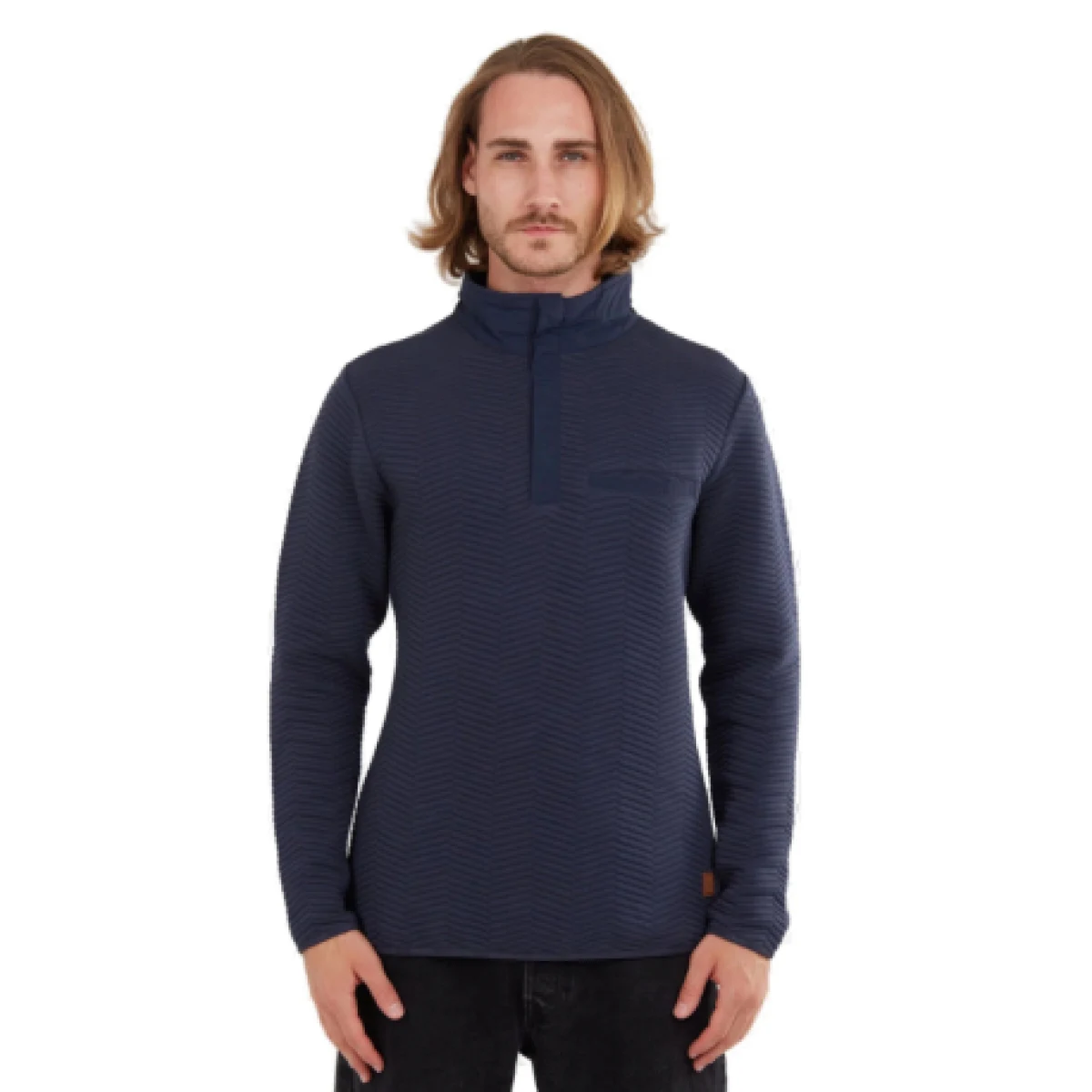 Pánska mikina FUNDANGO Vertigo Sweatshirt-486-patriot blue · záber 1