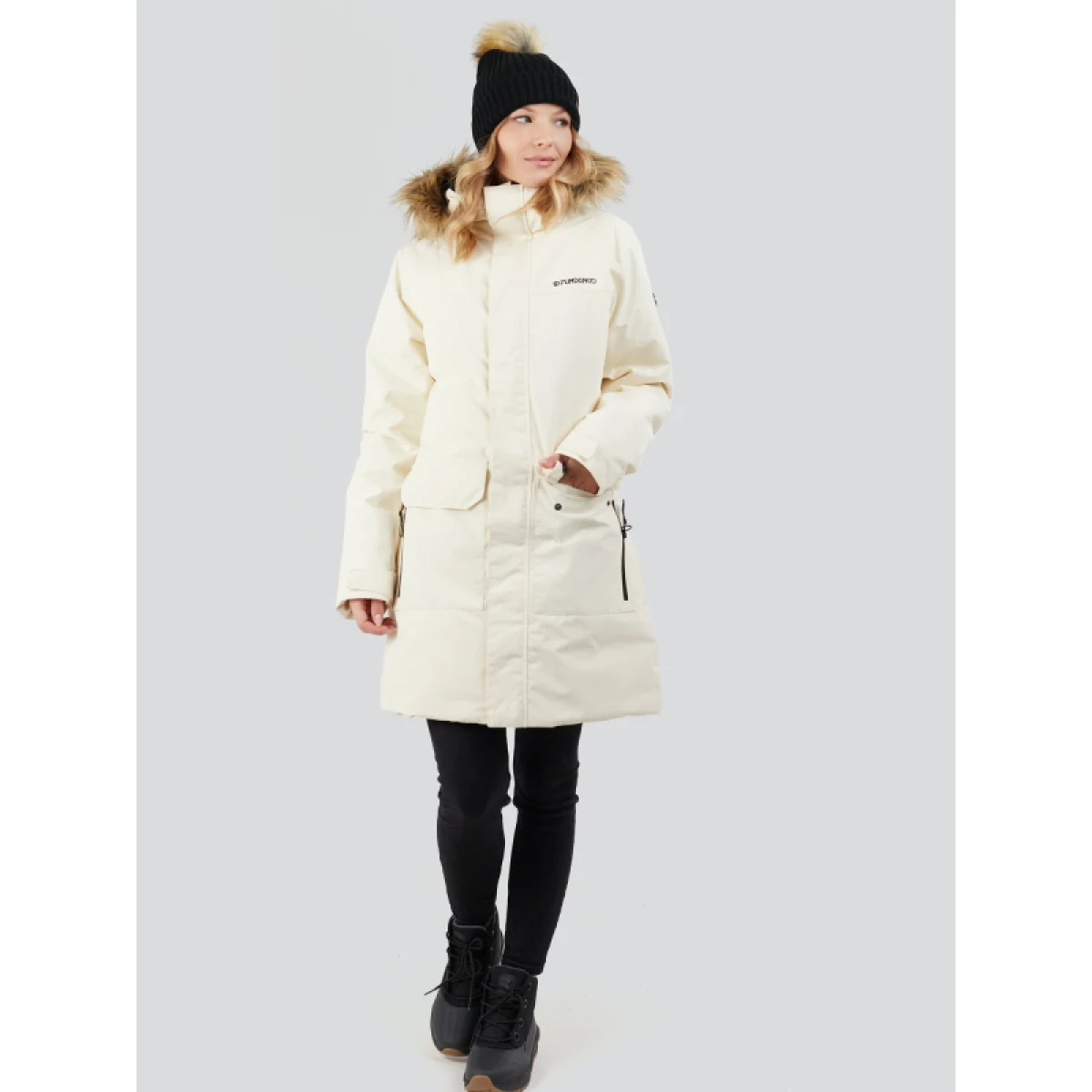 Dámska bunda FUNDANGO Georgina Parka Jacket-150-butter · záber 4