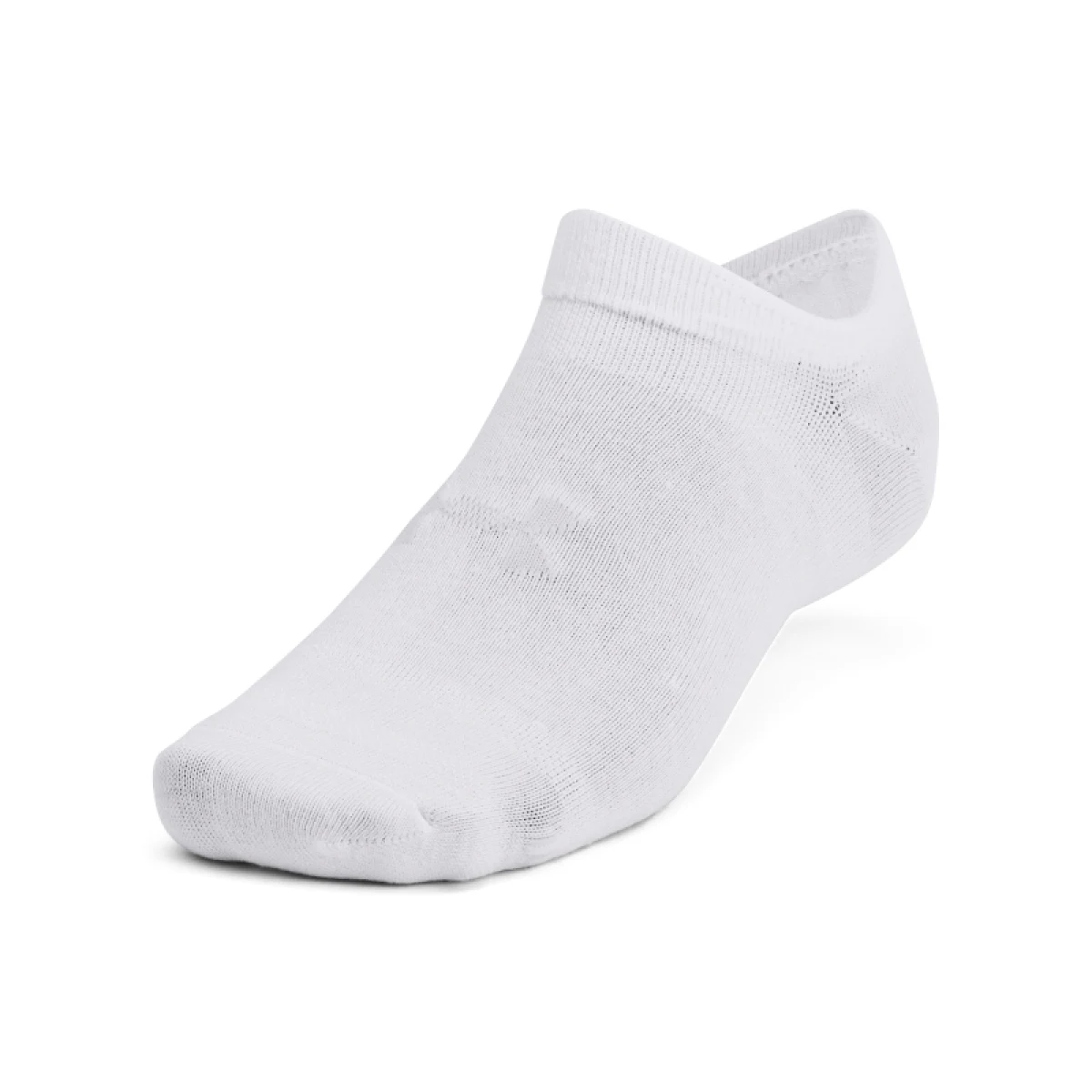 Ponožky UNDER ARMOUR 6 PACK-UA Essential No Show-WHT · záber 3