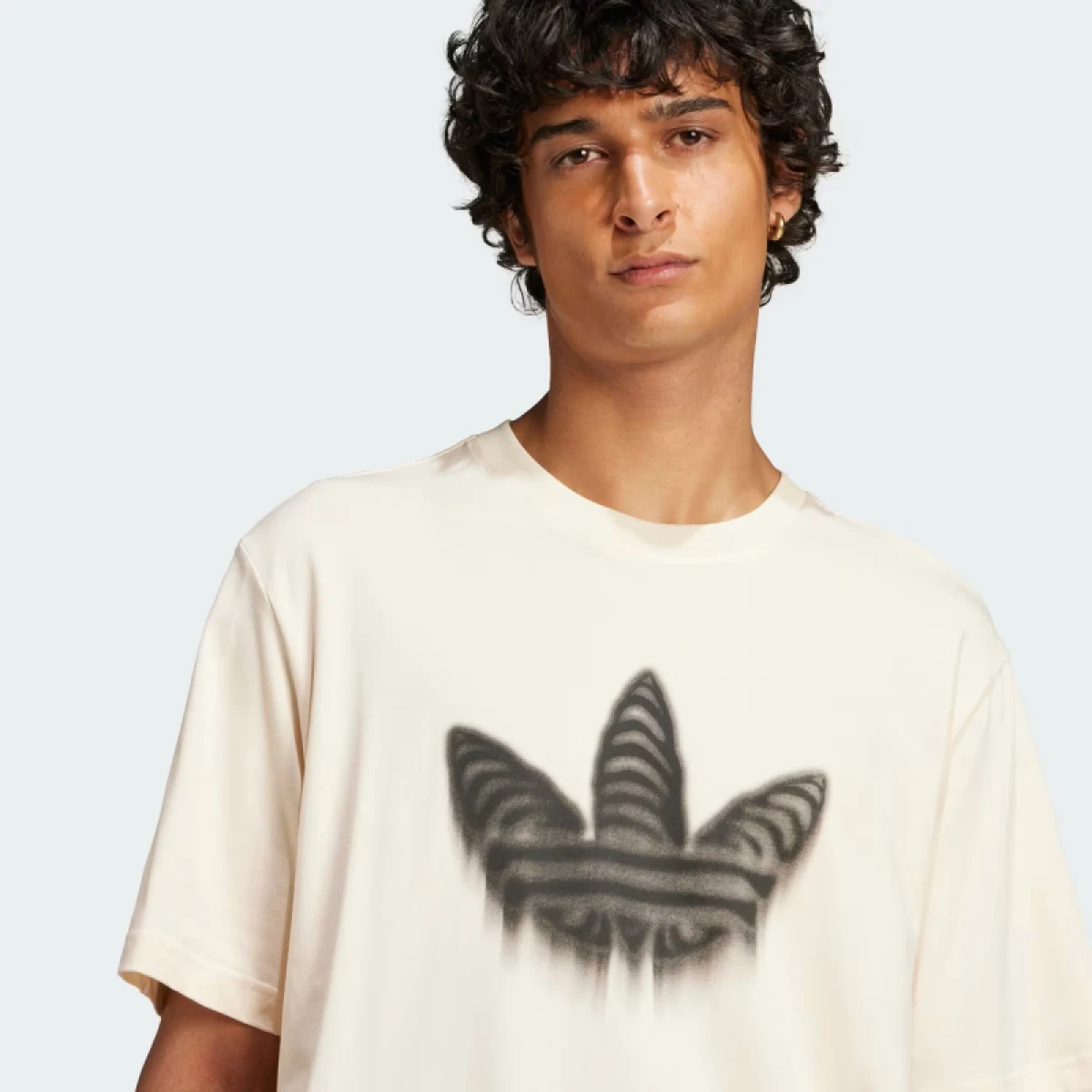 Pánske tričko s krátkym rukávom ADIDAS ORIGINALS SKELETON TR TEE-JN4559-Beige · záber 5