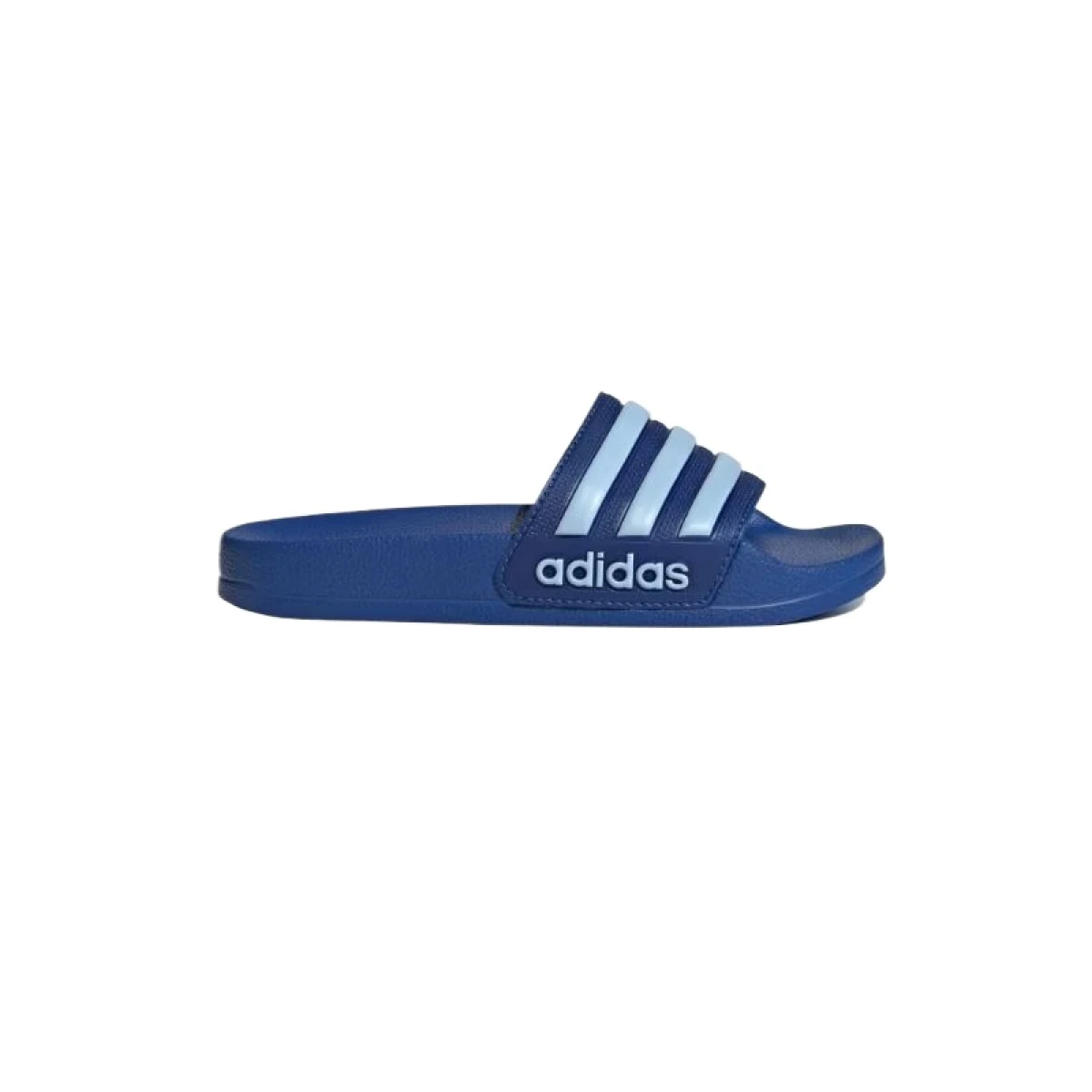 Chlapčenské šlapky (plážová obuv) ADIDAS Adilette Shower Jr royal blue glow blue royal blue · záber 2