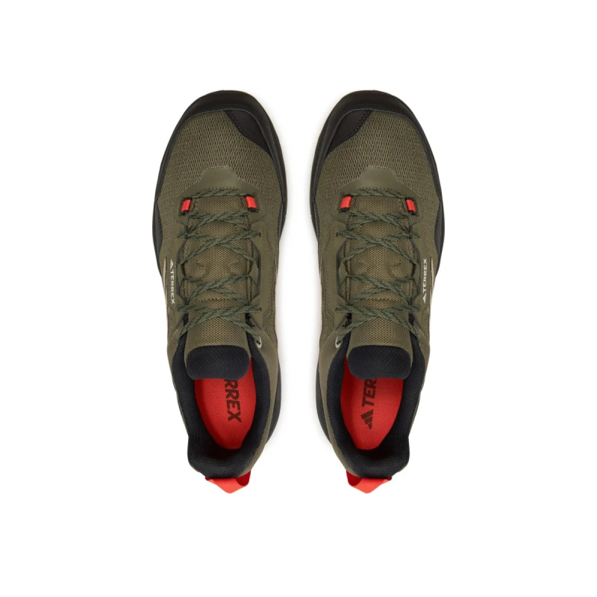 Pánska nízka turistická obuv ADIDAS Terrex AX4 olive strata wonder beige core black · záber 3
