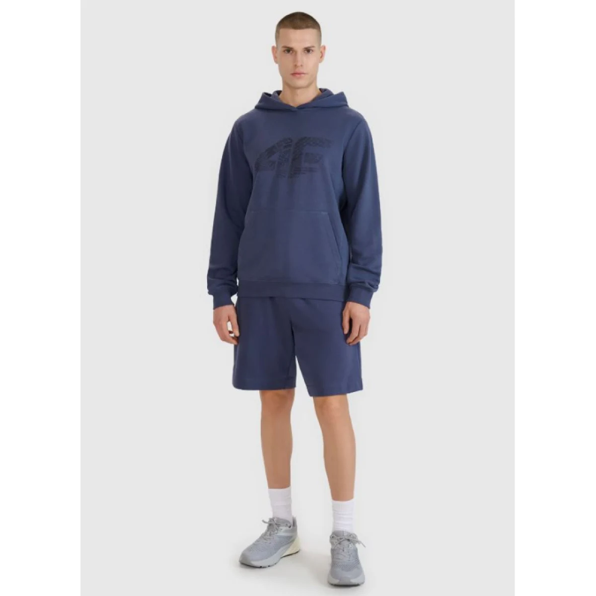 Pánske teplákové kraťasy 4F SHORTS CAS M545-22S-ANTHRACITE · záber 2