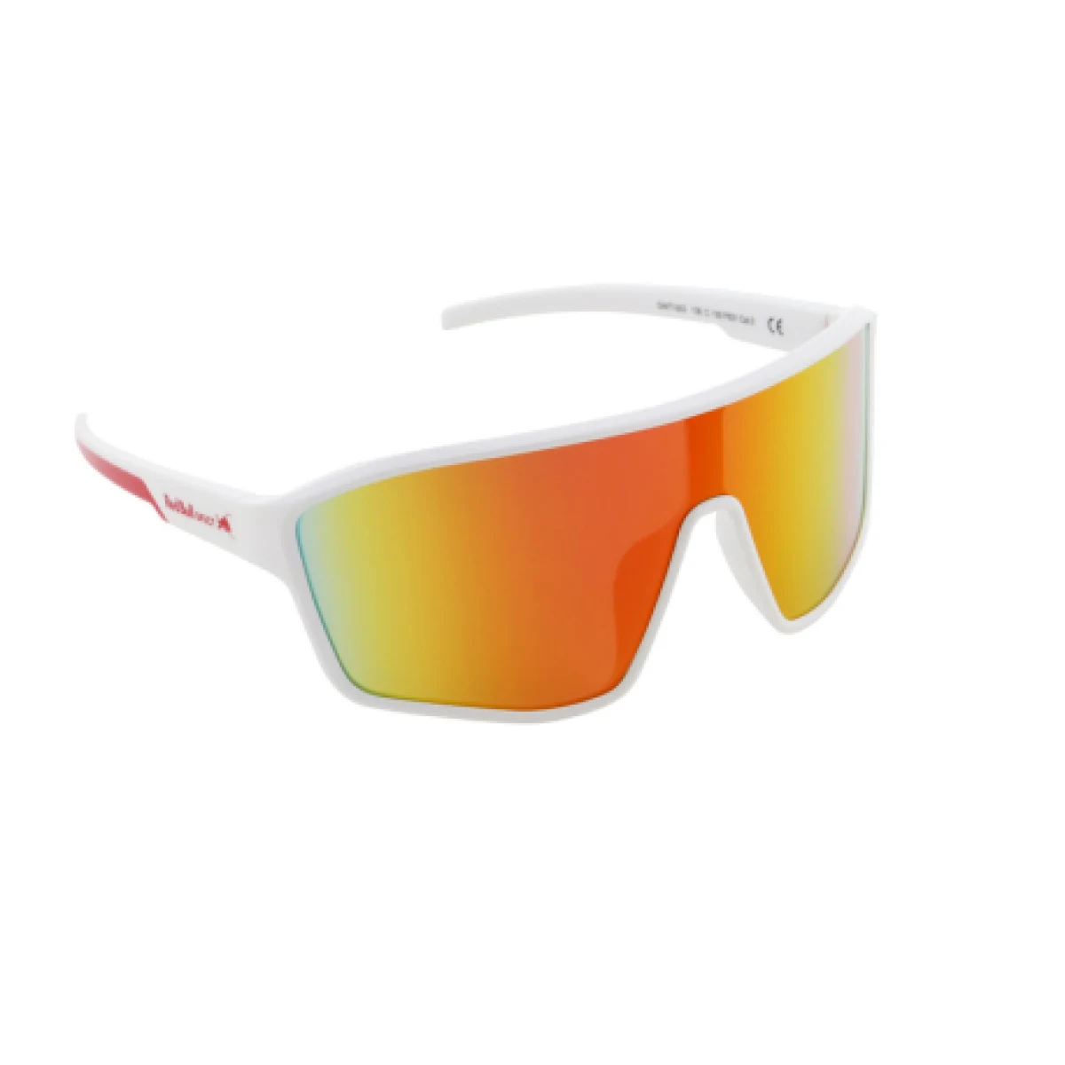 Slnečné okuliare RED BULL SPECT DAFT-002, white, brown with red revo, CAT 3, 137-130 · záber 1