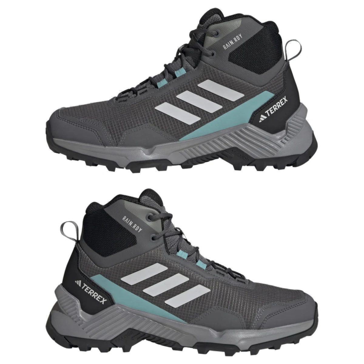 Dámska členková turistická obuv ADIDAS Terrex Eastrail 2.0 Mid R.Rdy grey five dash grey core black · záber 3