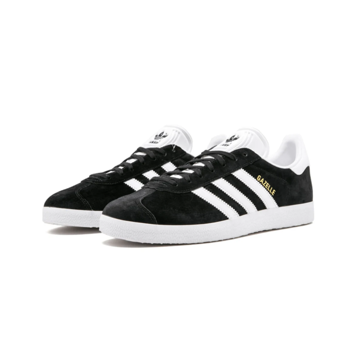Pánska vychádzková obuv ADIDAS ORIGINALS Gazelle M core black white gold met · záber 3