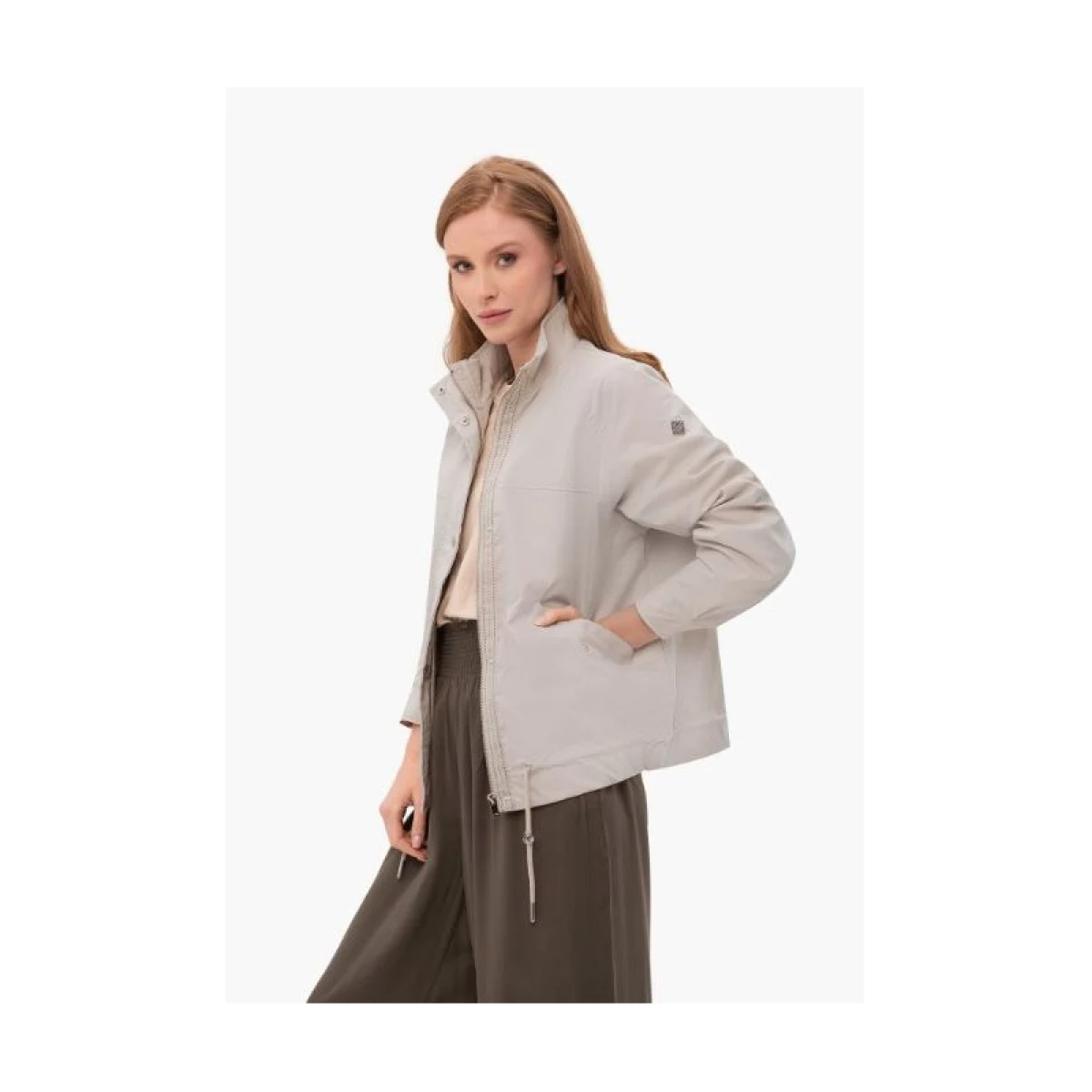 Dámska bunda VOLCANO SANGRIA-102-BEIGE · záber 3