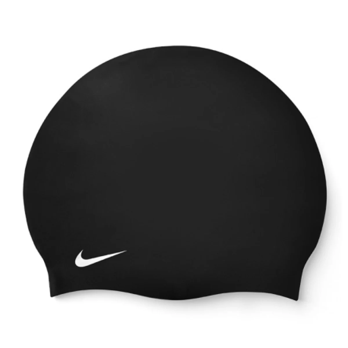 Plavecká čiapka NIKE SWIM SOLID SILICONE CAP BLACK WHI-BLACK WHI · záber 1