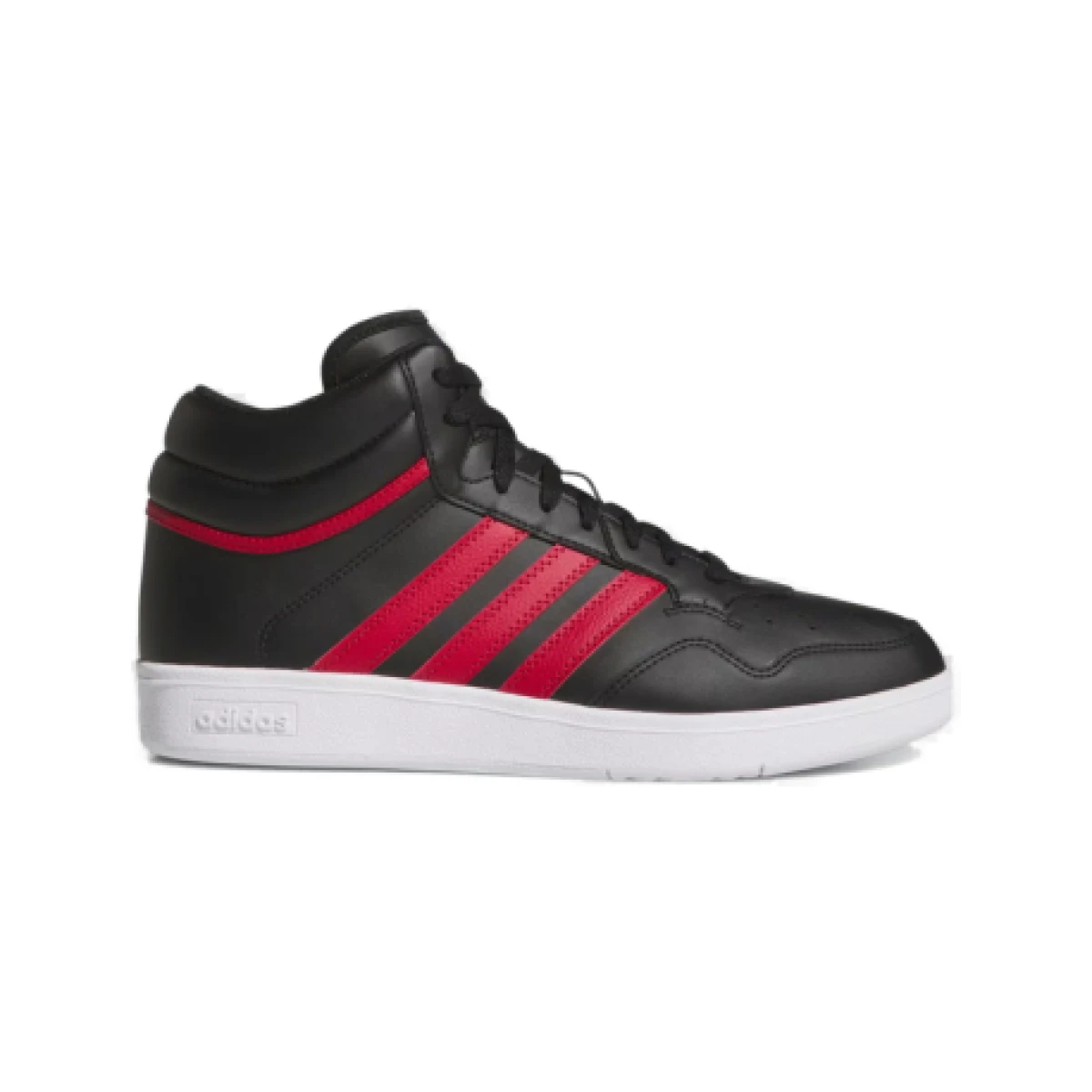 Pánska rekreačná obuv ADIDAS Hoops 4.0 Mid M core black team victory red cloud white · záber 1