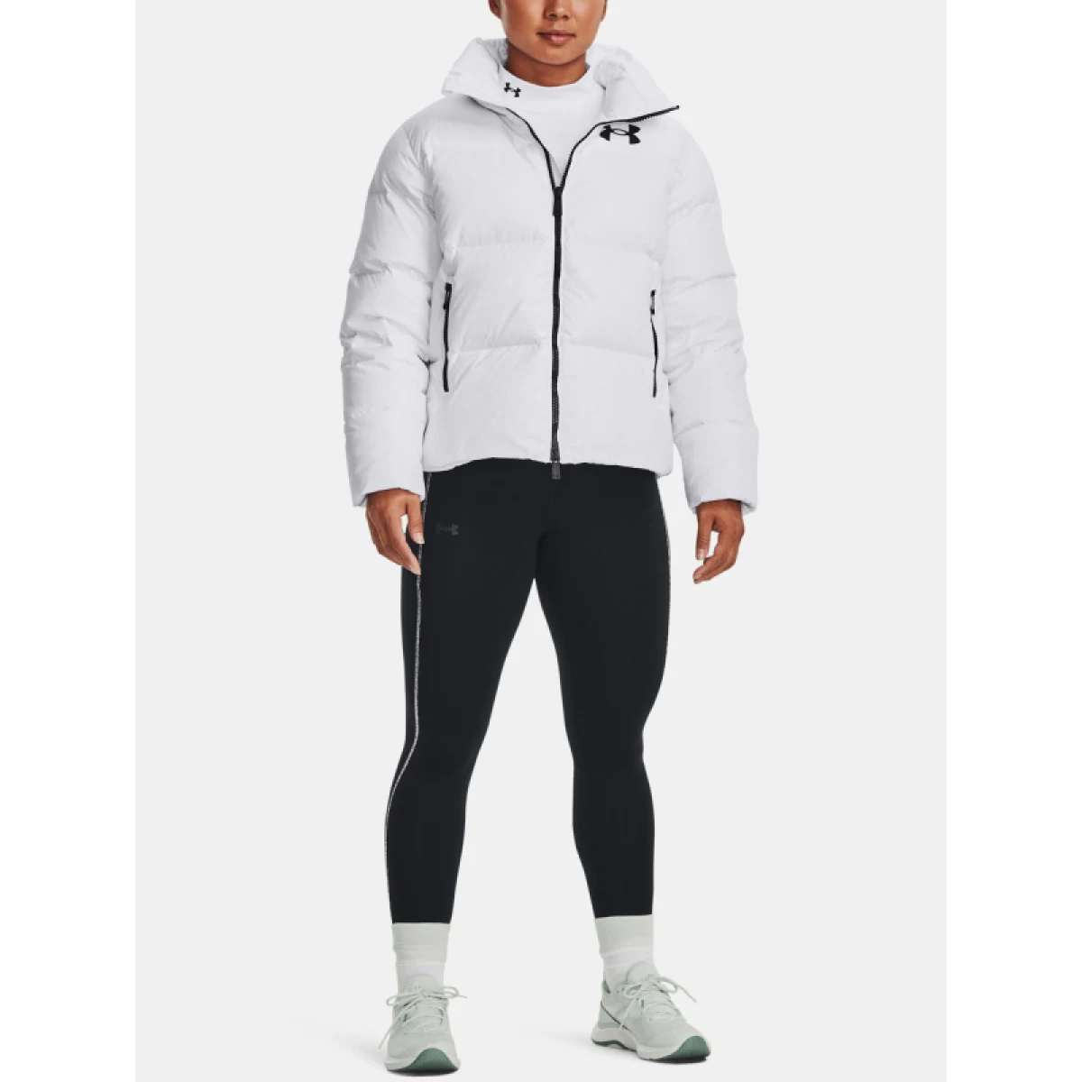 Dámske kompresné legíny UNDER ARMOUR Train CW Legging-BLK-1373971-001 · záber 4