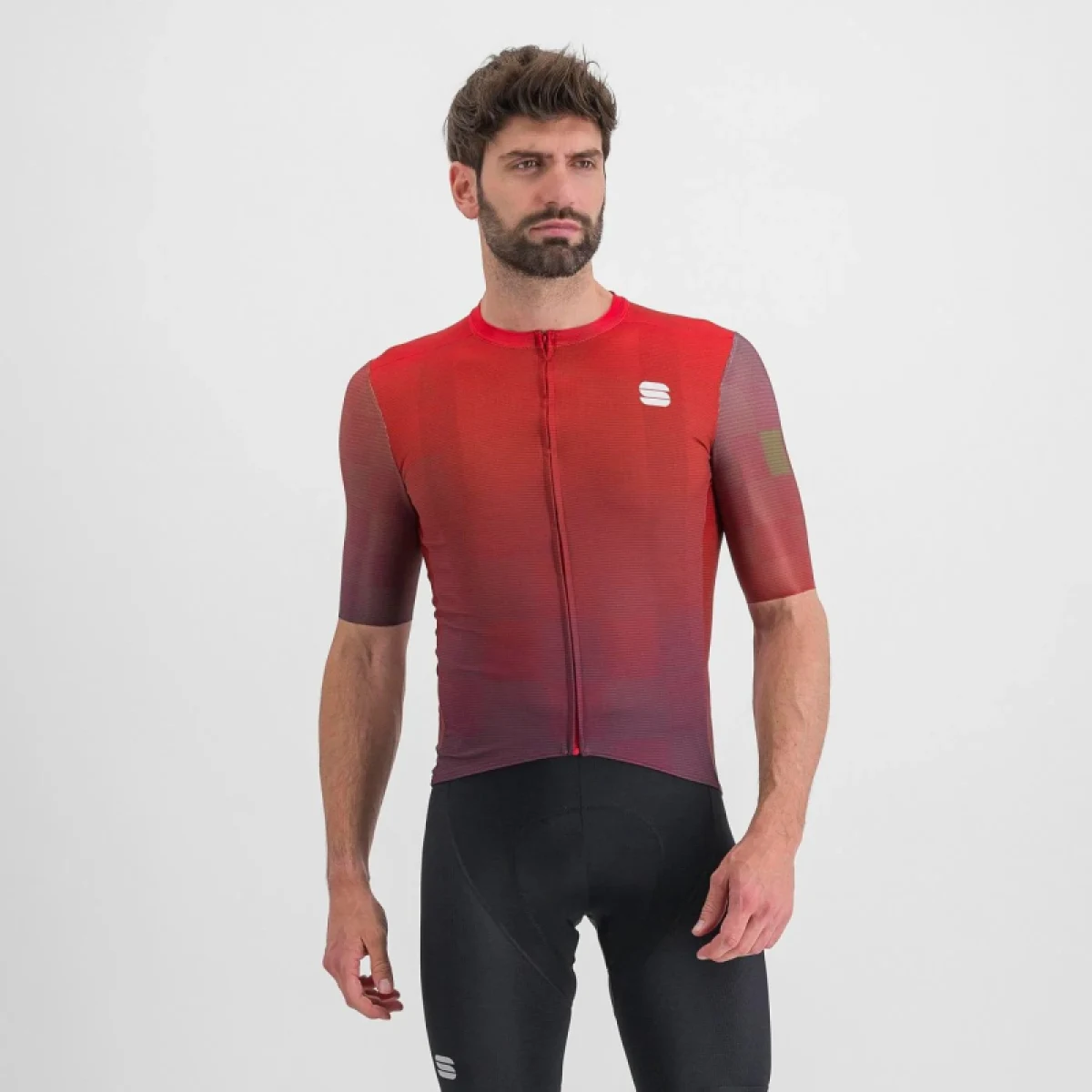Pánsky cyklistický dres s krátkym rukávom SPORTFUL Rocket jersey, huckleberry chilly red · záber 2