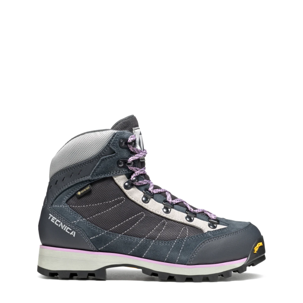 Dámska vysoká turistická obuv TECNICA Makalu IV GTX Ws, dark blue light pink · záber 2