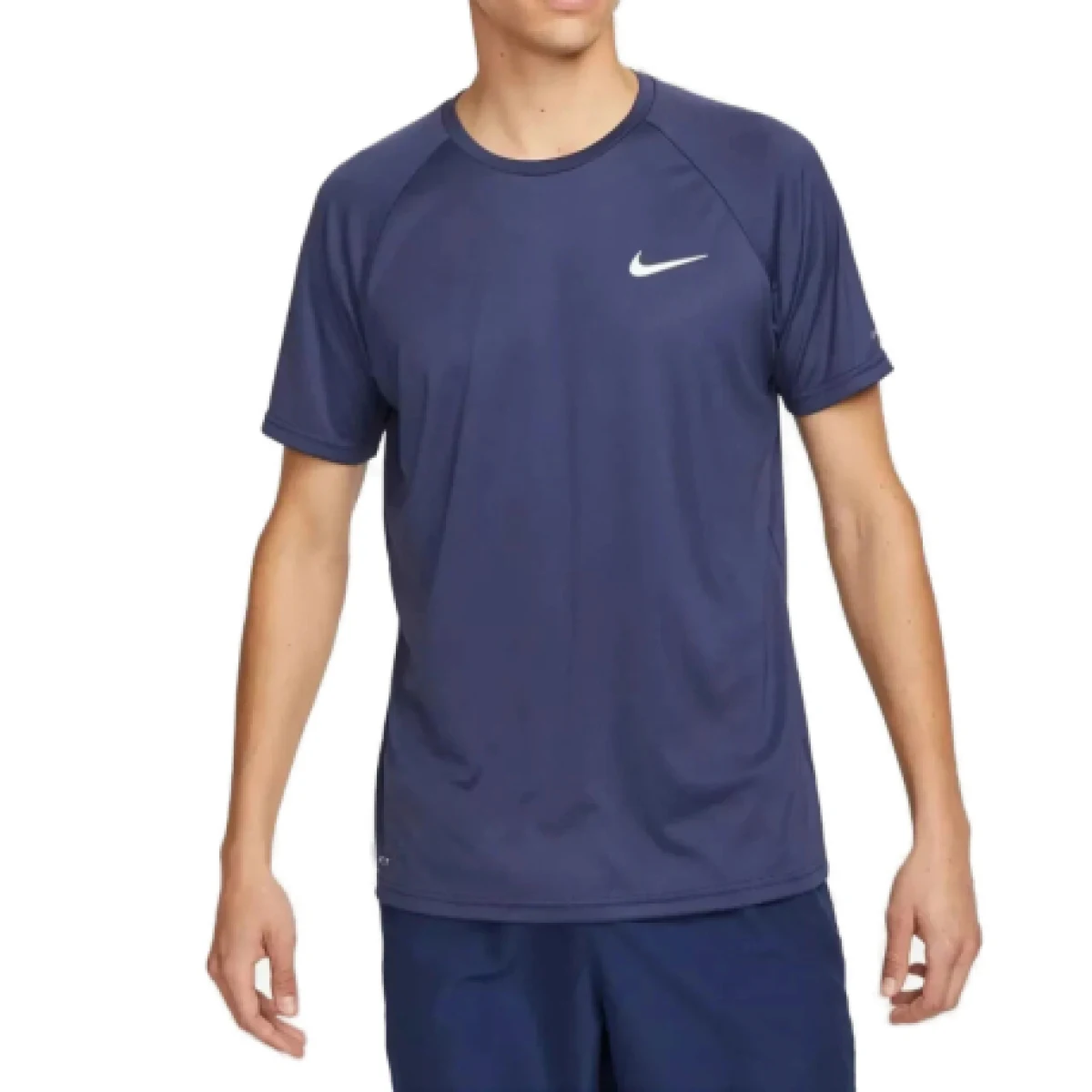 Pánske tréningové tričko s krátkym rukávom NIKE SWIM ESSENTIAL MIDNIGHT NAVY-MIDNIGHT NAVY · záber 1