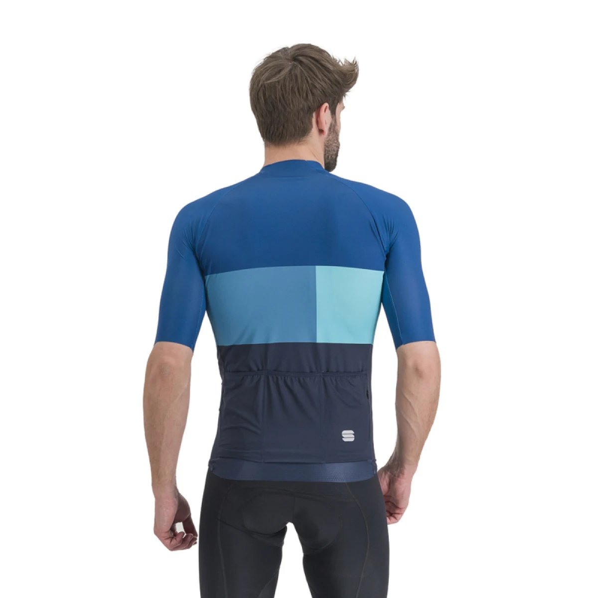 Pánsky cyklistický dres s krátkym rukávom SPORTFUL Snap jersey, galaxy blue dark berry blue · záber 3