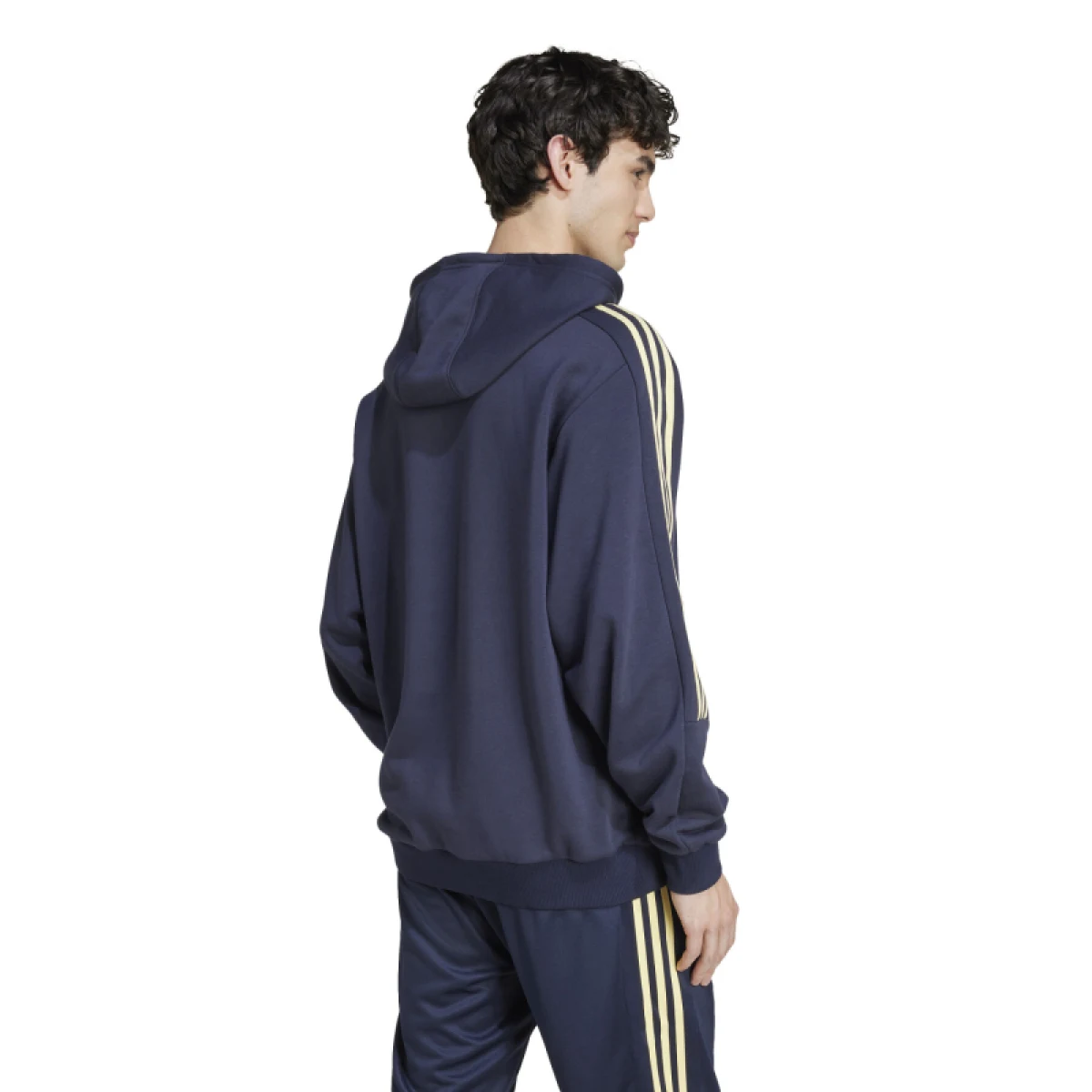 Pánska mikina s kapucňou ADIDAS M TIRO FT HDY-JE2936-Blue · záber 3