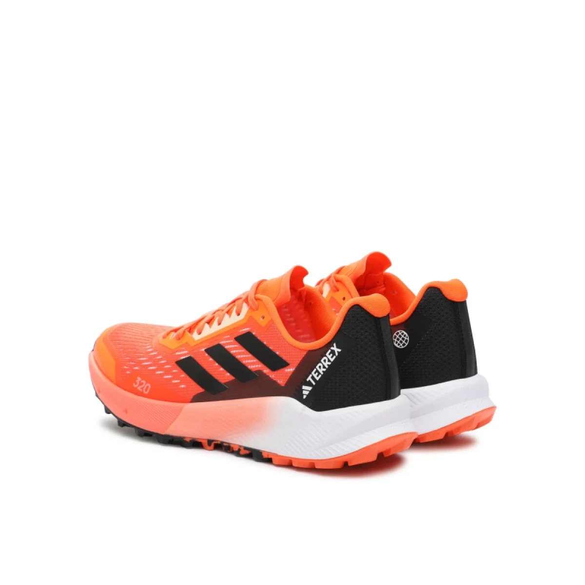 Pánska bežecká trailová obuv ADIDAS Terrex Agravic Flow 2.0 impact orange core black coral · záber 5