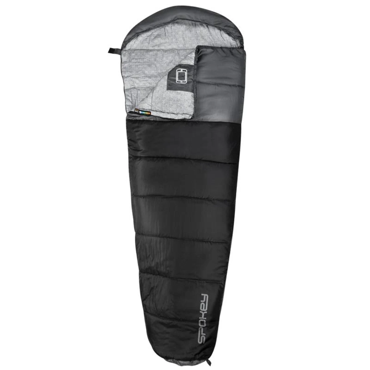 Turistický múmiový spacák SPOKEY NORDIC 250 Spací pytel mumie · záber 2