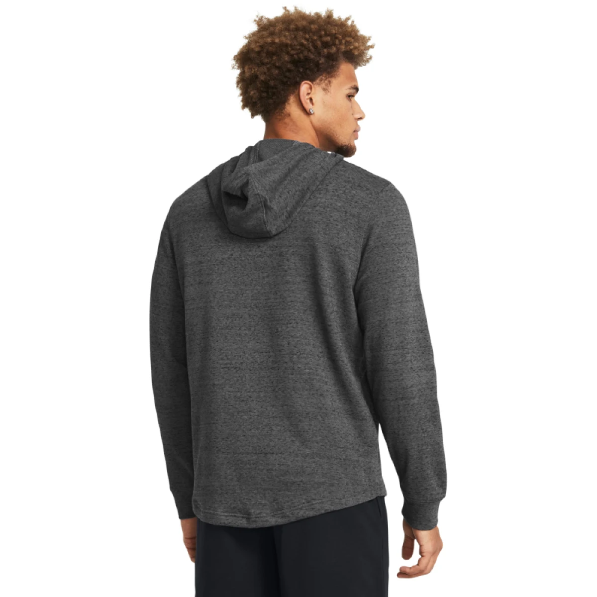 Pánska mikina s kapucňou UNDER ARMOUR UA Rival Terry Graphic Hood-GRY · záber 2