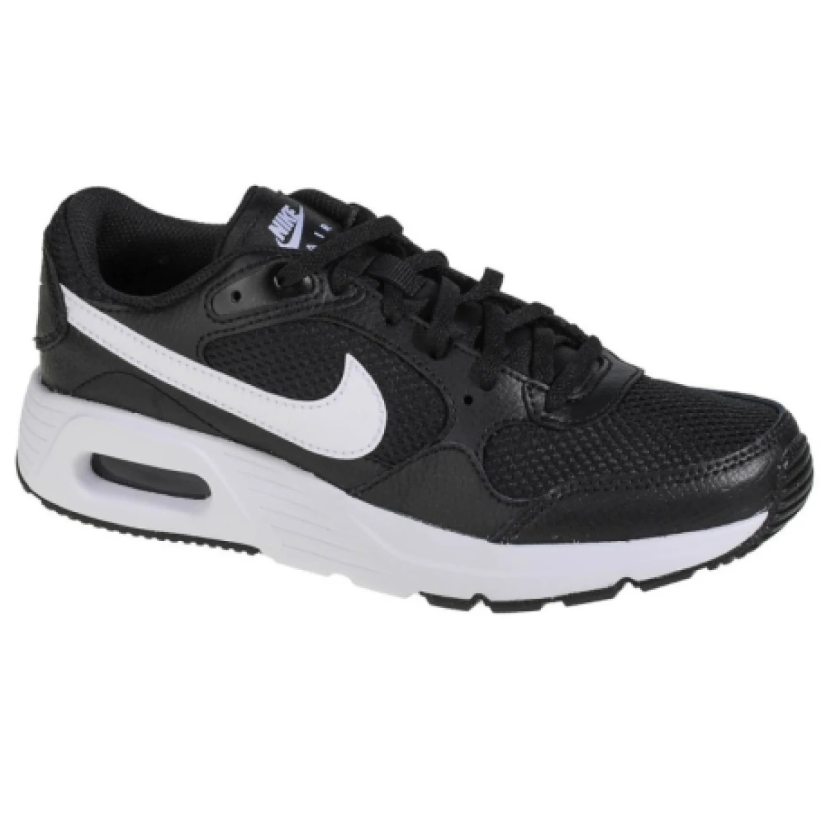 Chlapčenská rekreačná obuv NIKE Air Max SC black white black · záber 1