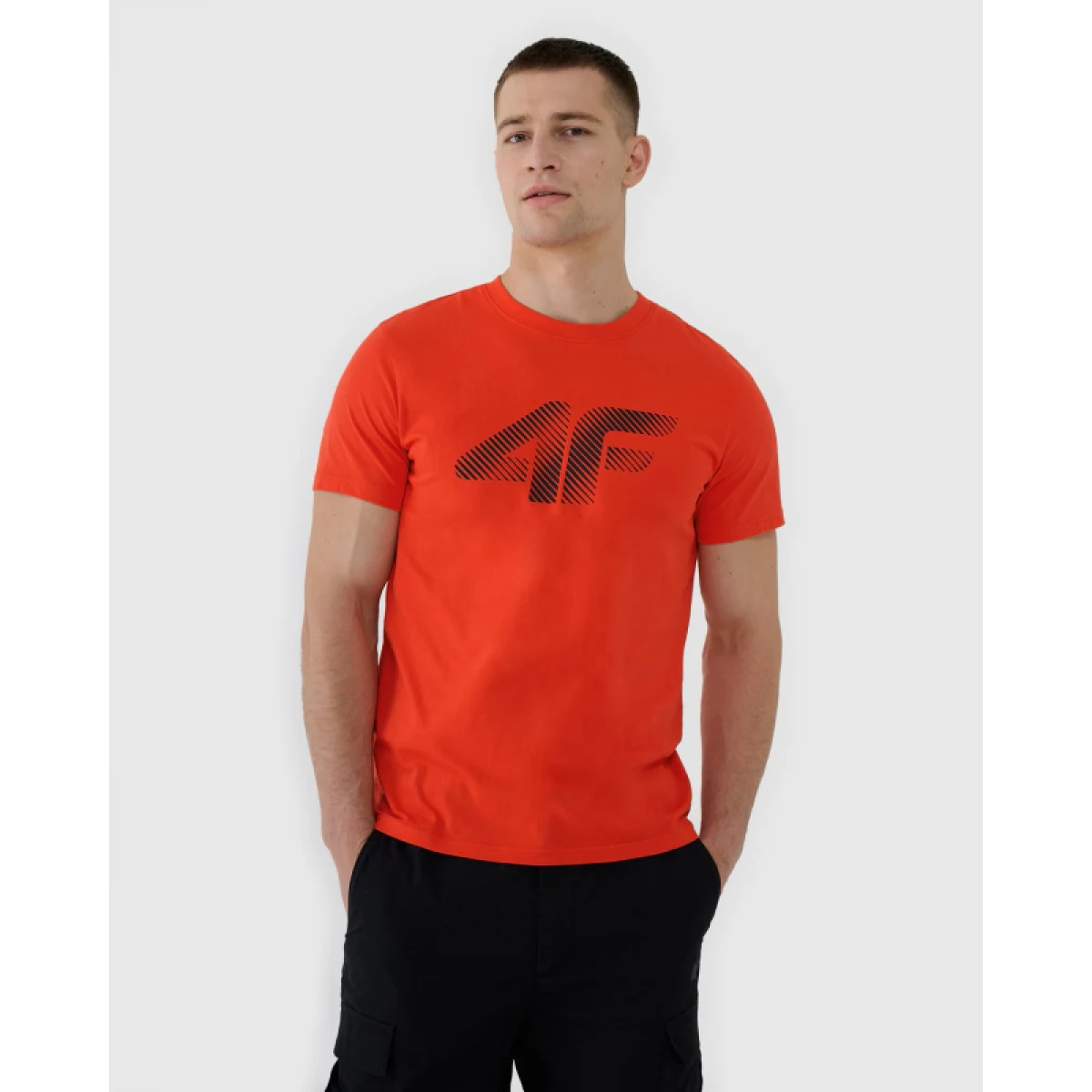 Pánske tričko s krátkym rukávom 4F TSHIRT M2257-62S-RED · záber 2