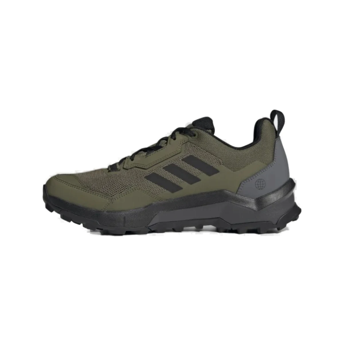 Pánska nízka turistická obuv ADIDAS Terrex AX4 focus olive core black grey six · záber 3