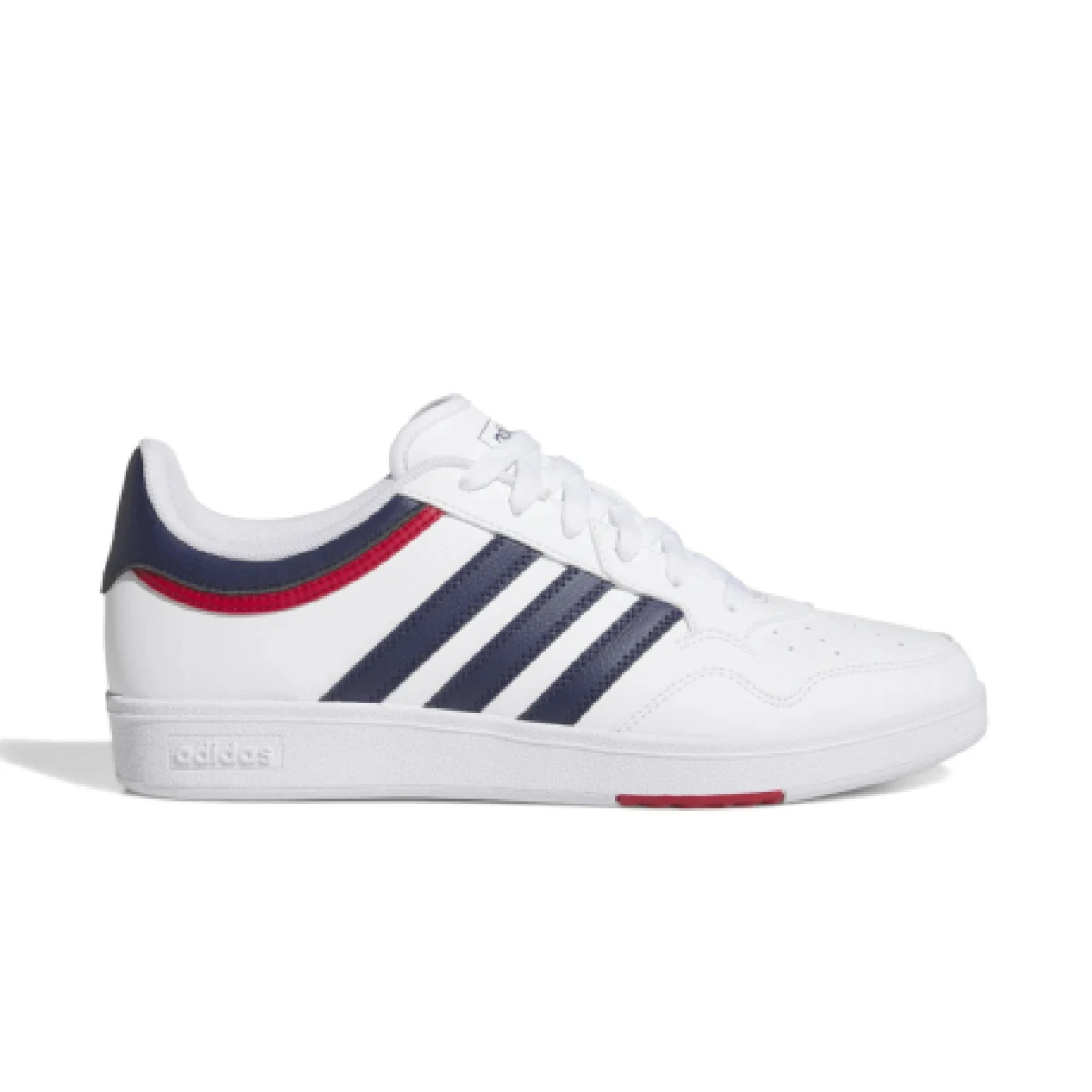 Pánska rekreačná obuv ADIDAS Hoops 4.0 M cloud white dark blue team power red · záber 1