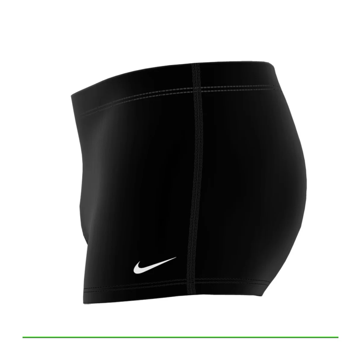 Chlapčenské plavecké boxerky NIKE SWIM POLY SOLID ASH BLACK-BLACK · záber 2