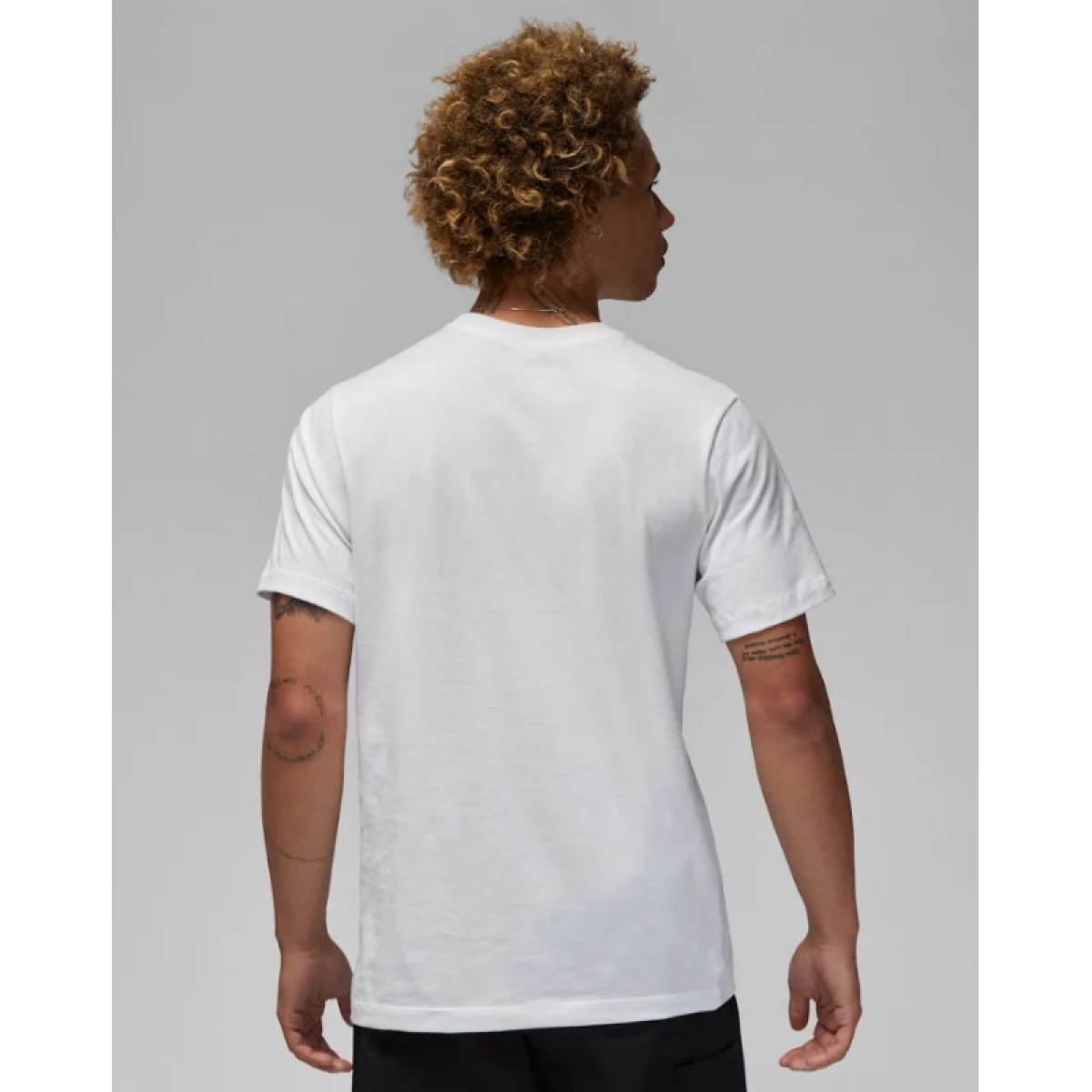 Pánske tričko s krátkym rukávom NIKE JORDAN M J JUMPMAN SS CREW-100-White · záber 3