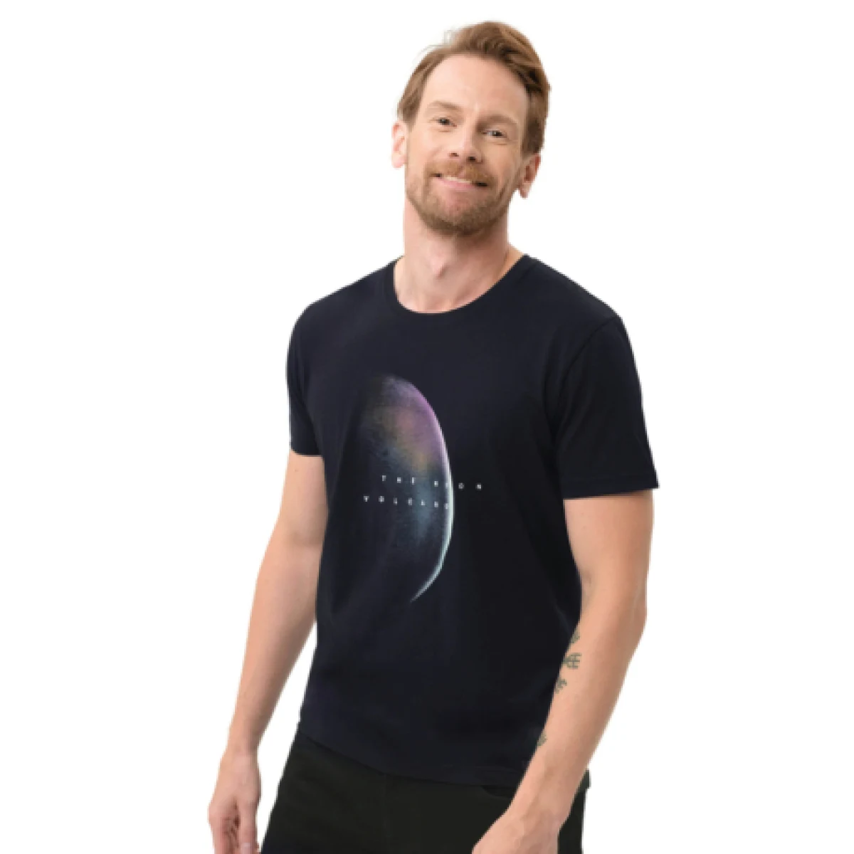 Pánske tričko s krátkym rukávom VOLCANO LUNAR-600-NAVY · záber 1