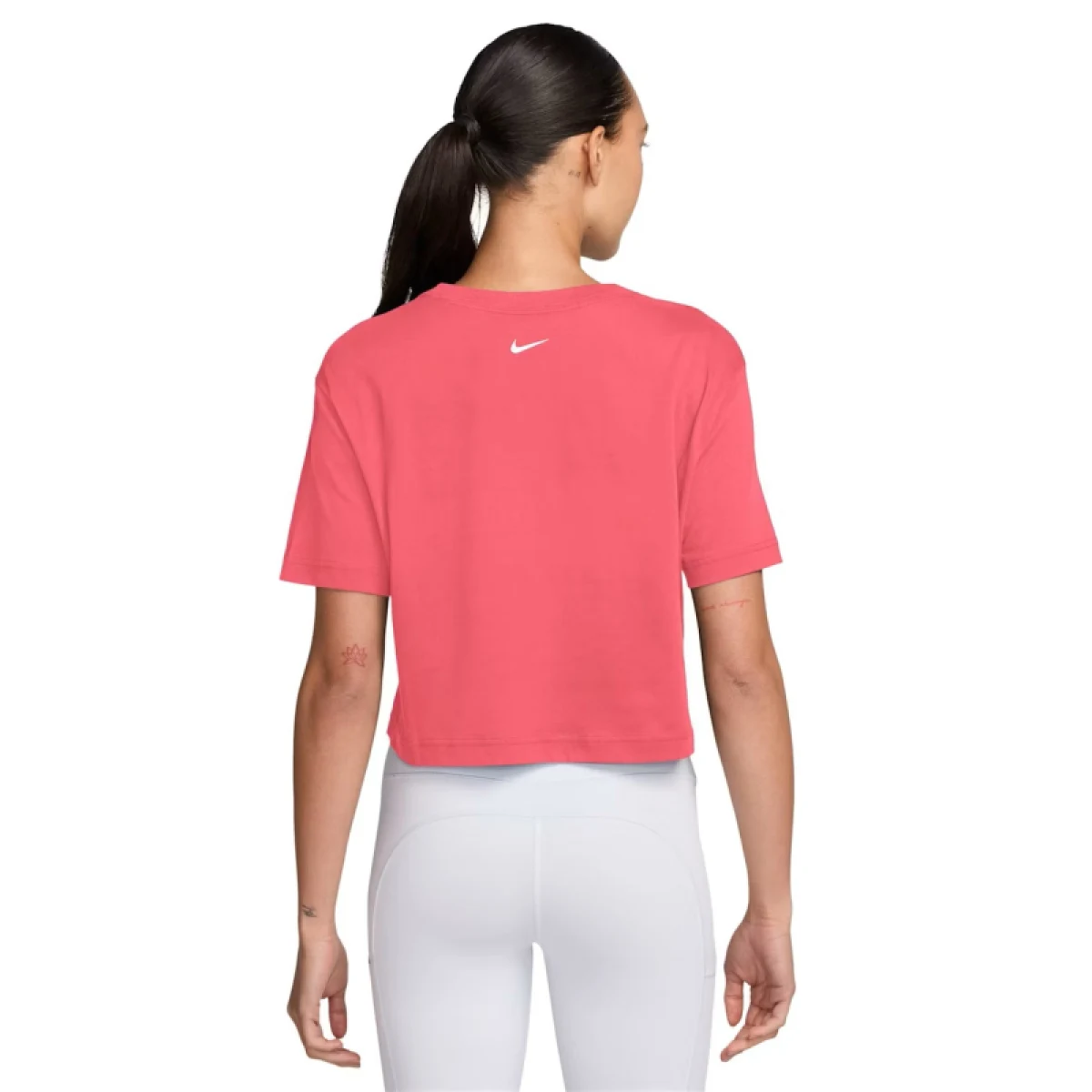 Dámske tréningové tričko s krátkym rukávom NIKE PRO W SS CRP TEE FA24-629 ASTER PINK · záber 2