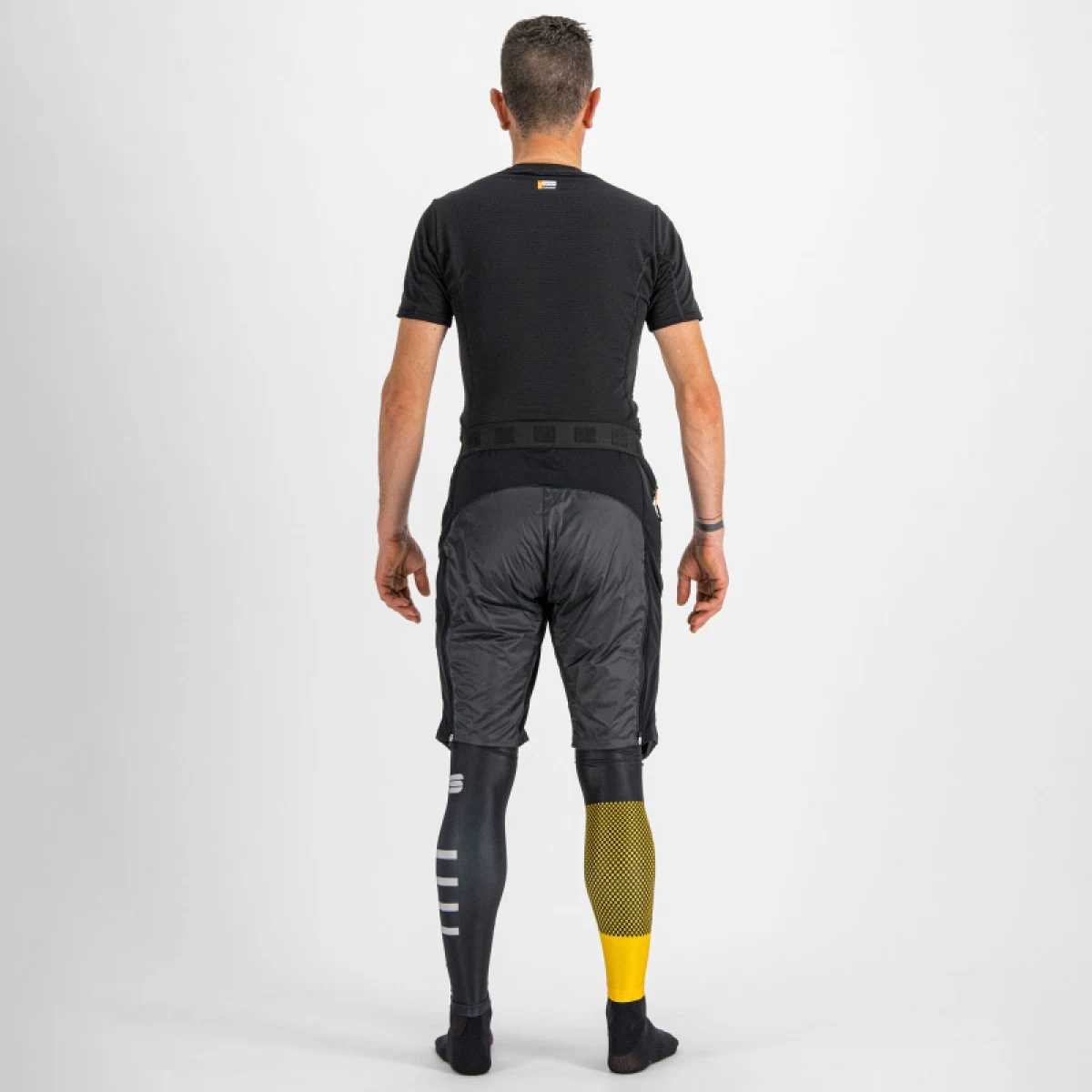 Pánske zateplené bežecké kraťasy SPORTFUL Rythmo over short, black · záber 5
