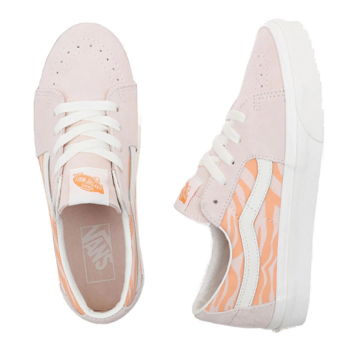 Dámska vychádzková obuv VANS UA SK8-Low (Tonal Stripes) peach dust · záber 4