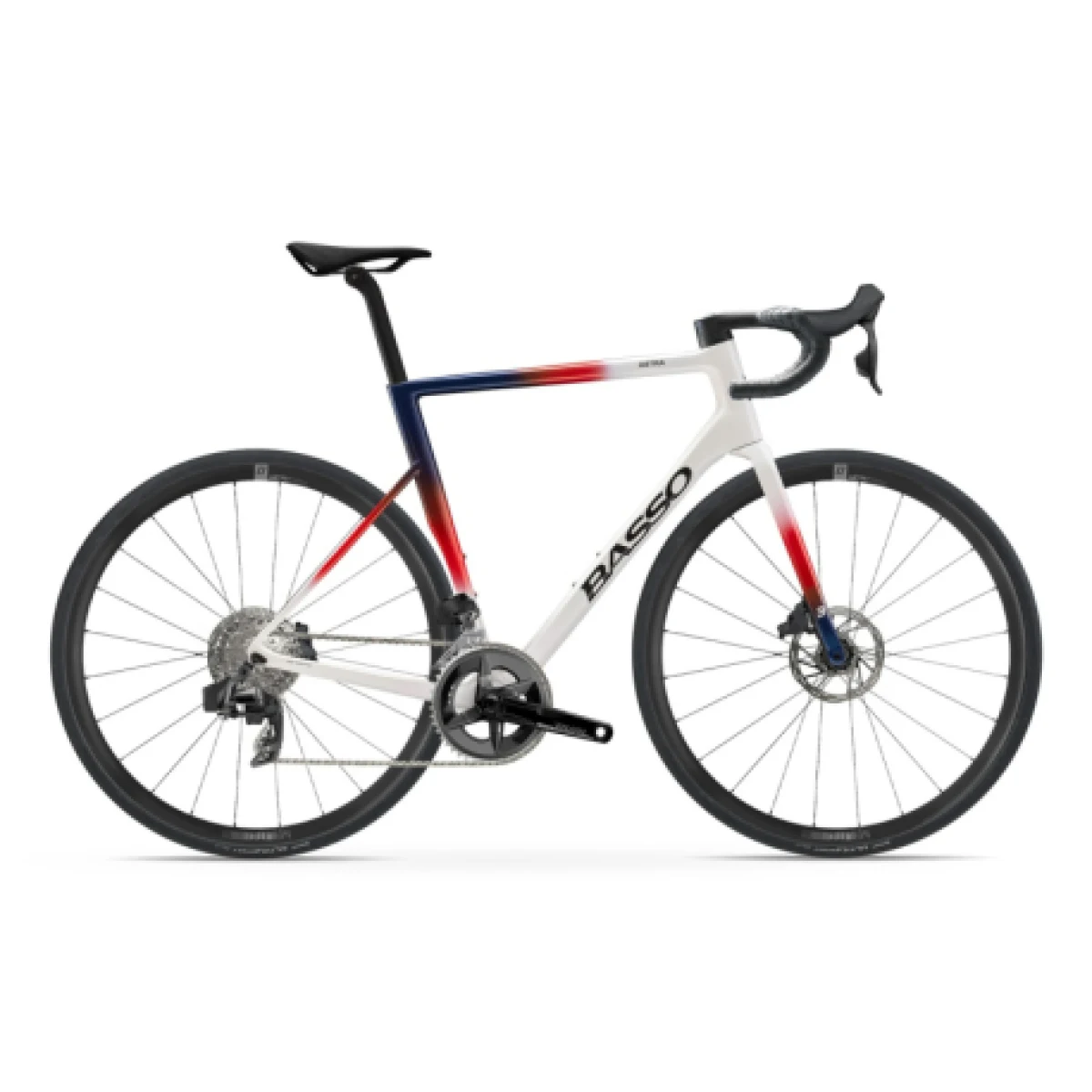 Cestný bicykel BASSO Astra, Rival 2x12 AXS, Microtech MrLite, chroma white · záber 1