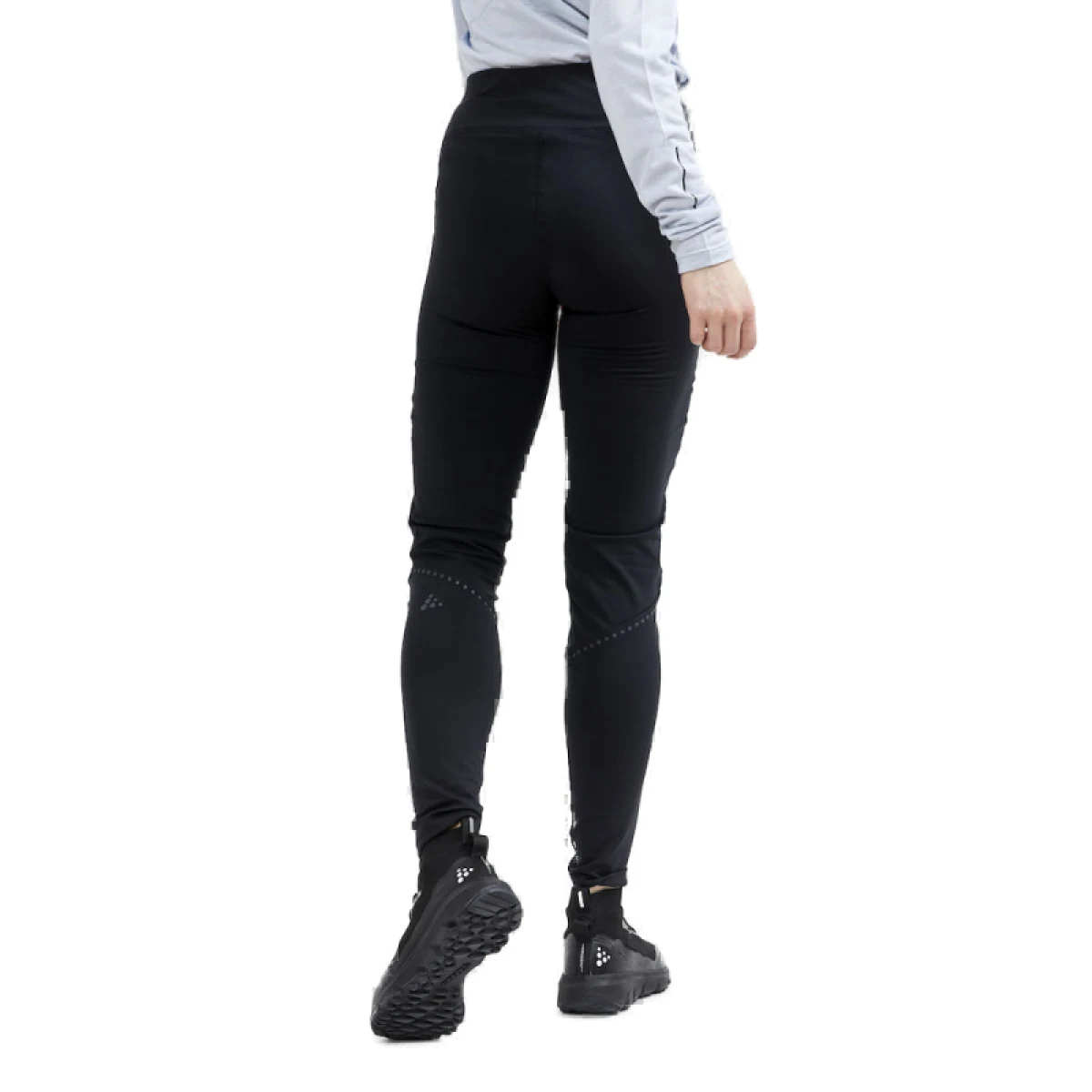 Dámske bežecké zateplené legíny CRAFT ADV SUBZ WIND TIGHTS 2 W-999000-Black · záber 2