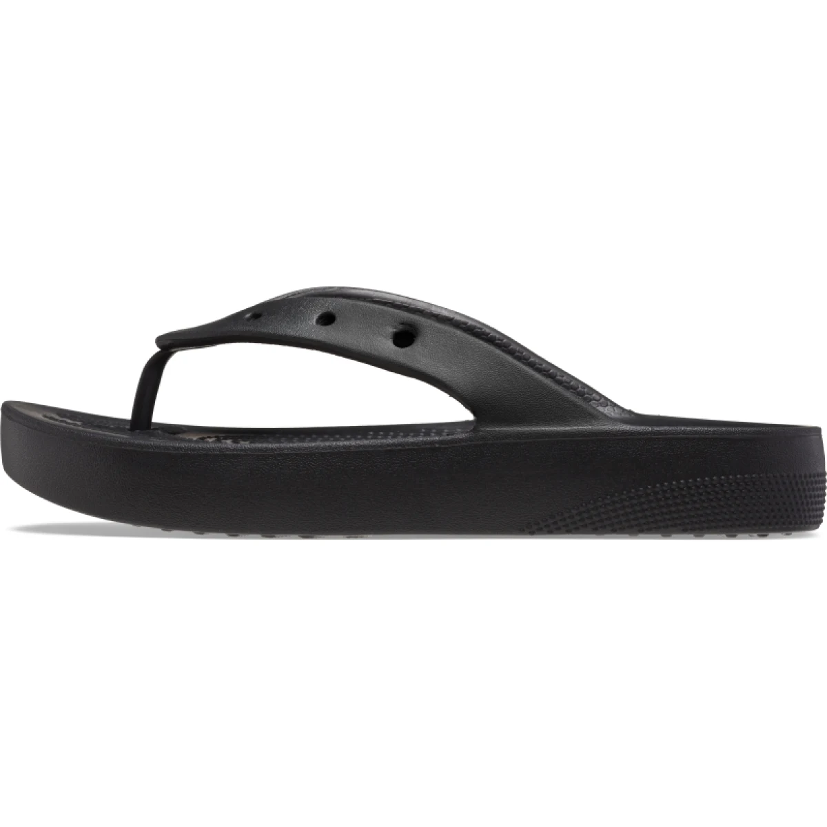 Dámske žabky (plážová obuv) CROCS Classic Platform Flip W black · záber 3